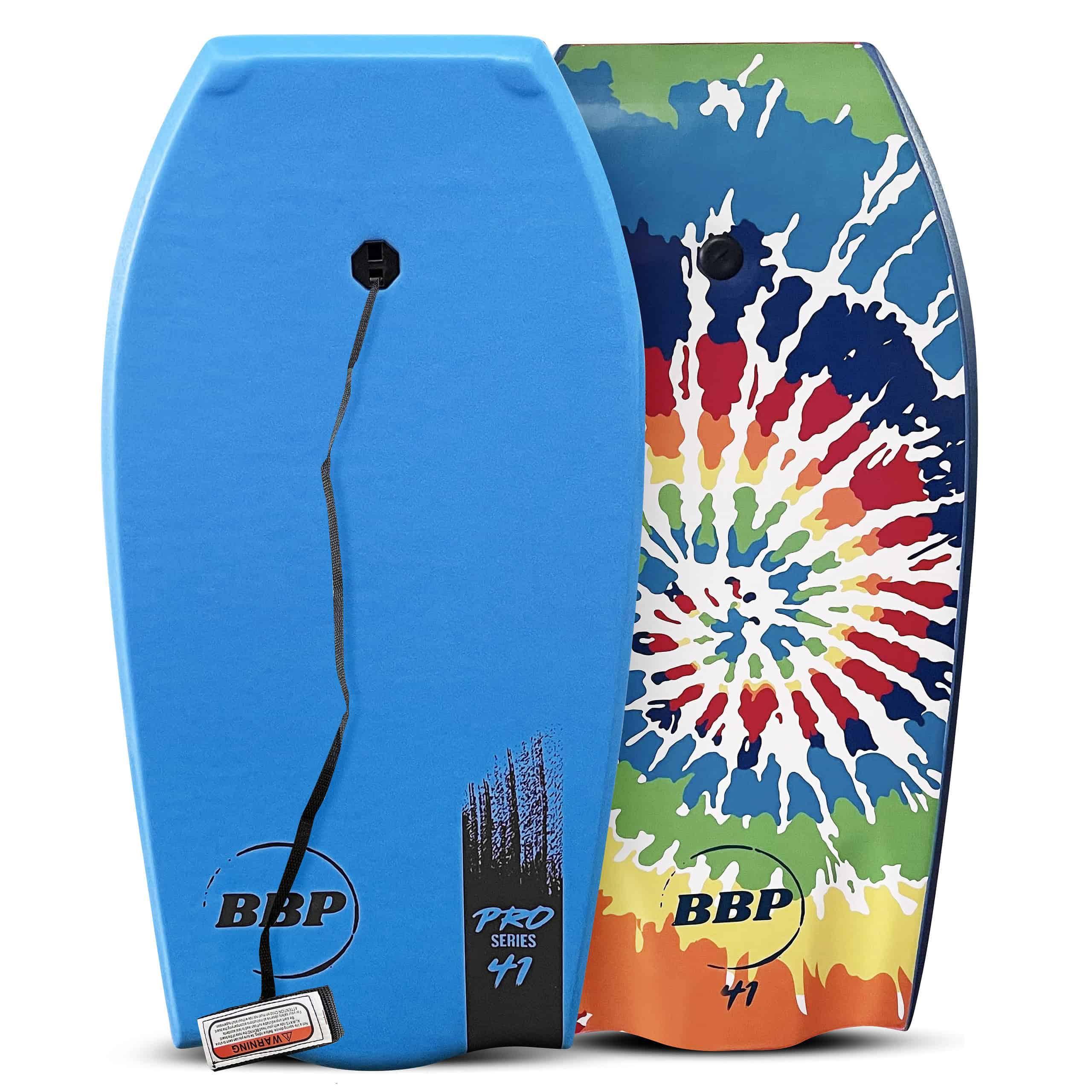 Back Bay Play Pro Series 41  Lightweight Body Board Surfing W/ Leash EPS Core, Kids and Adults