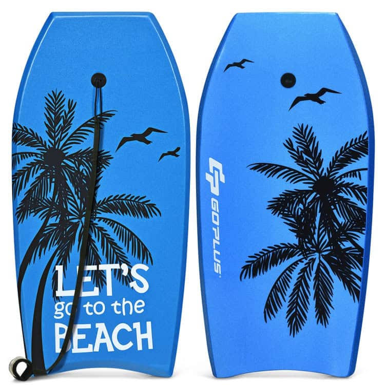 Super Lightweight Bodyboard Surfing with Leash EPS Core Boarding
