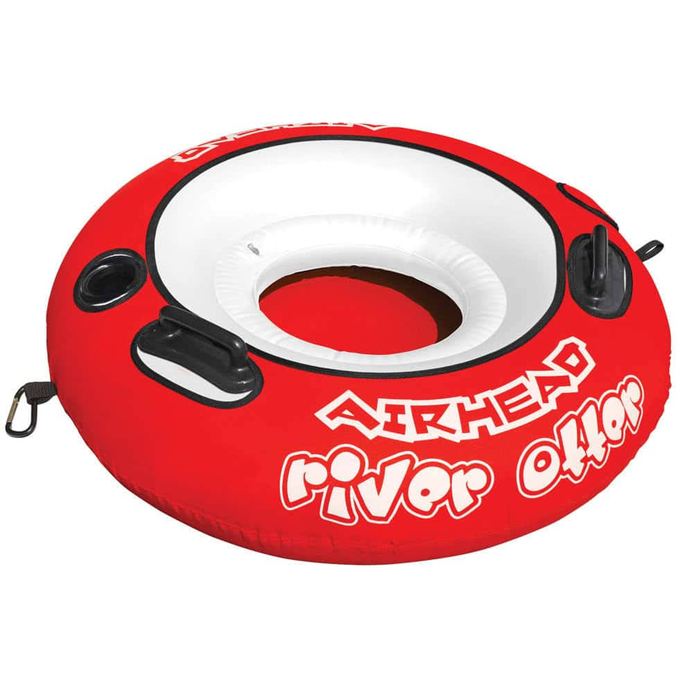 River Otter Single Rider Inflatable Float Lounge Lake Pool Tube