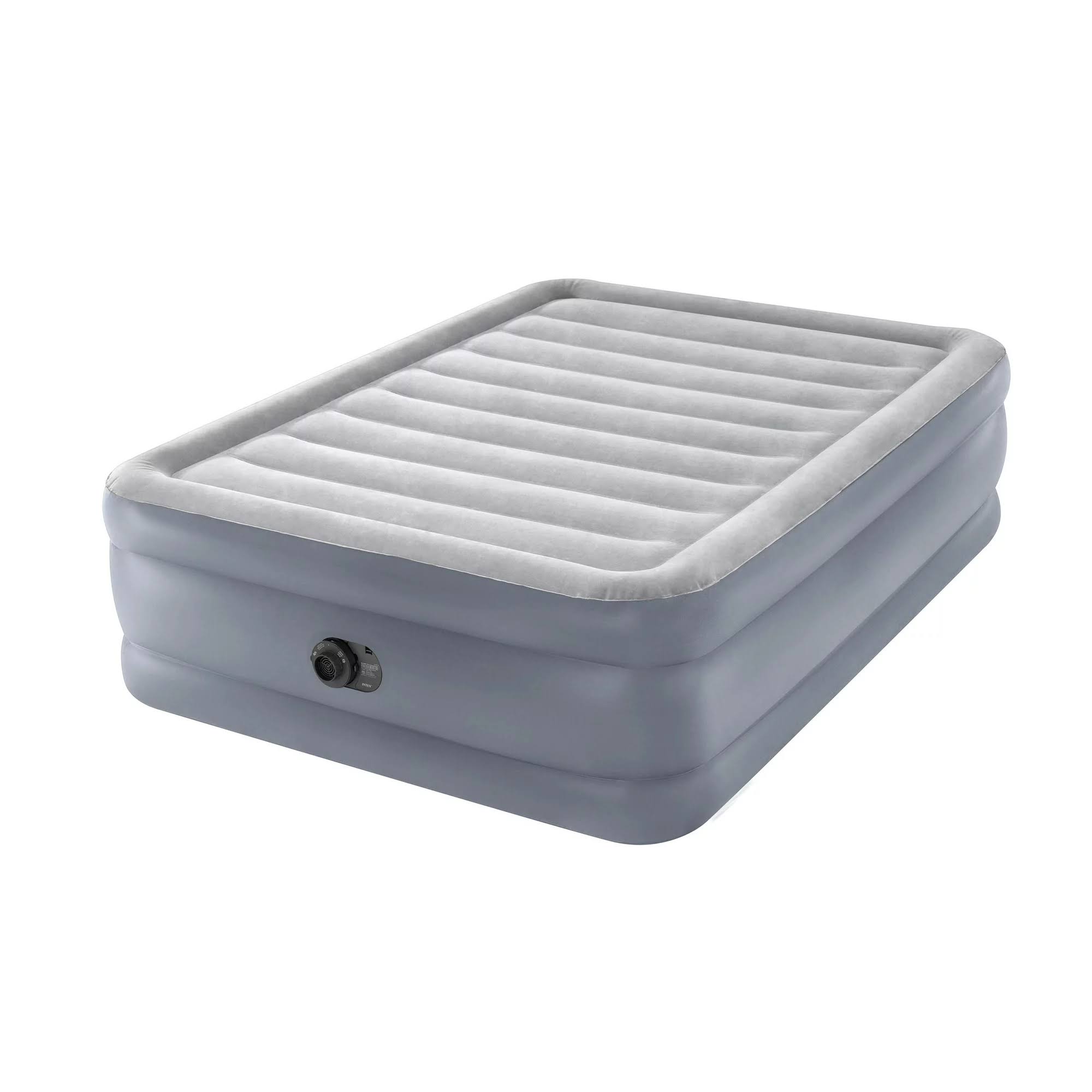 20  Dura-Beam Deluxe Raised Air Bed Mattress with Internal Pump   Queen