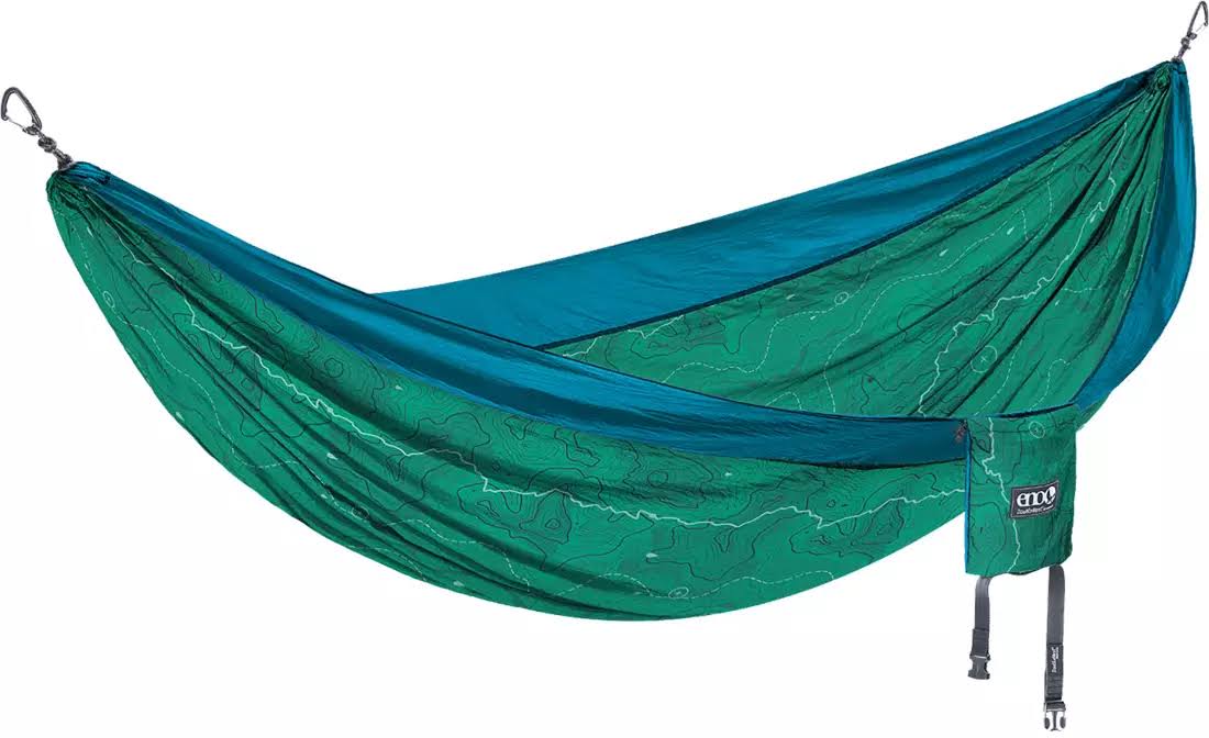 ENO Giving Back Doublenest Hammock   Topo Pct/Teal