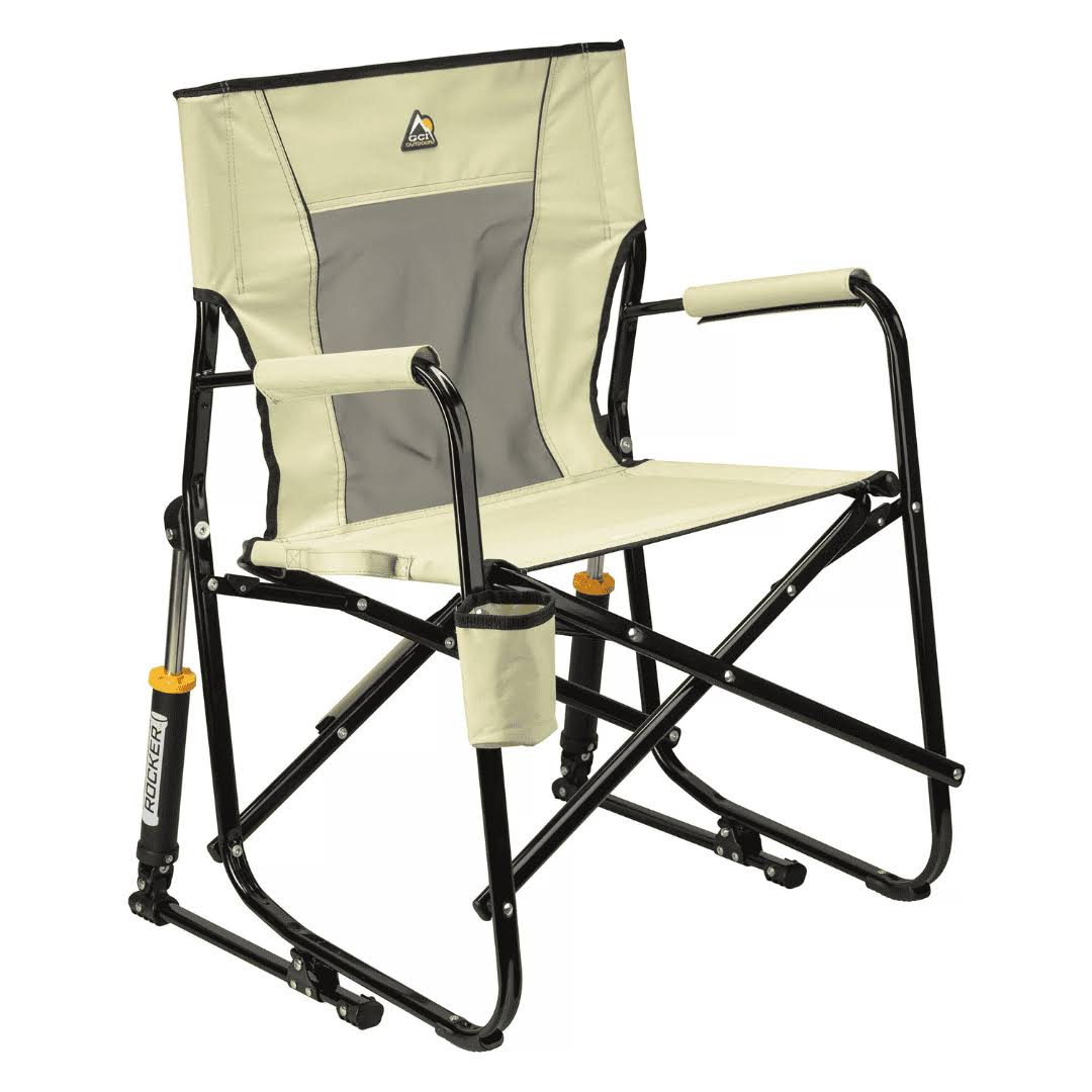 Outdoor Freestyle Rocker Mesh Chair   Light Moss/Black