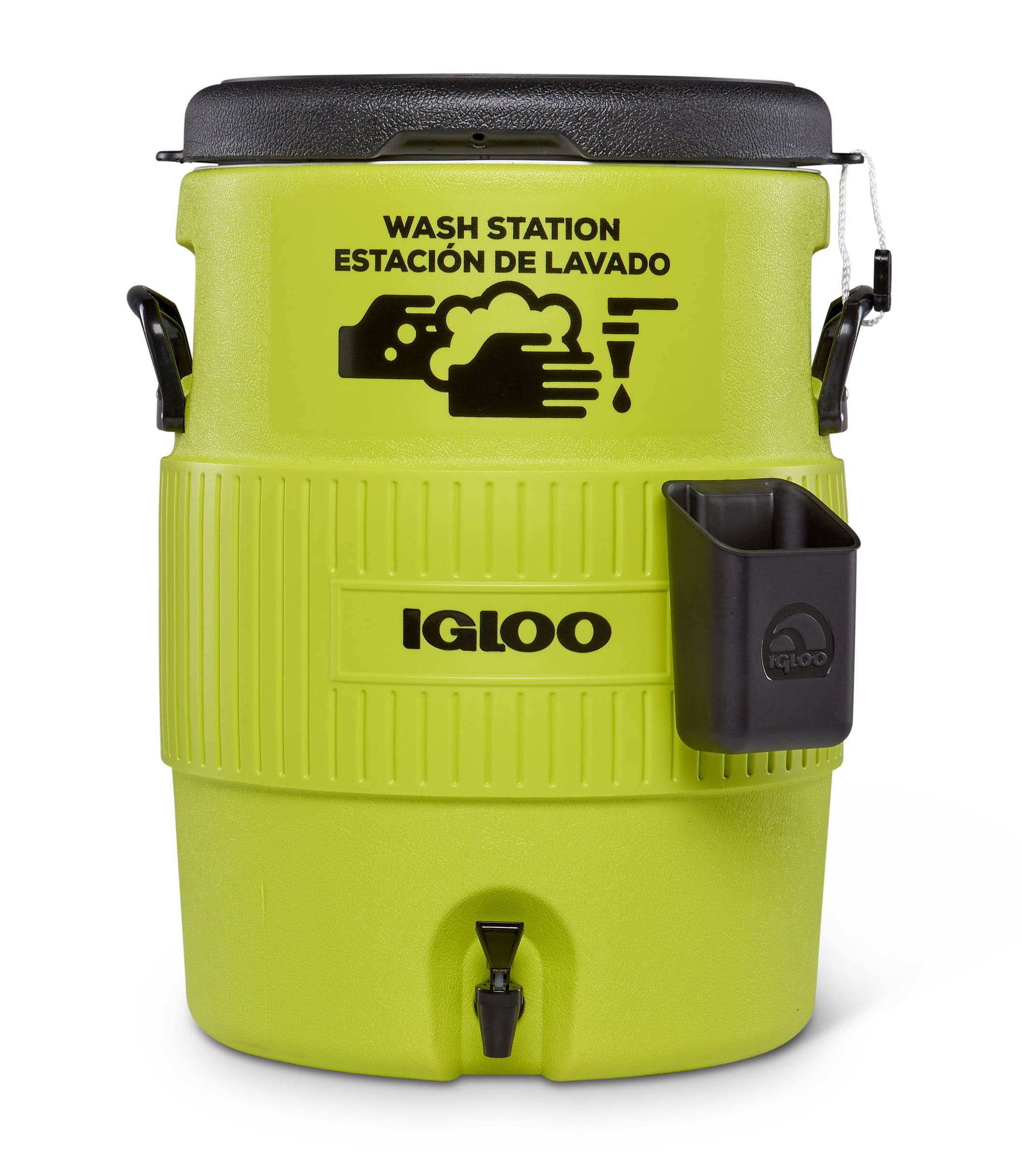 Igloo 10 Gallon Handwash Station Cooler   Acid Green