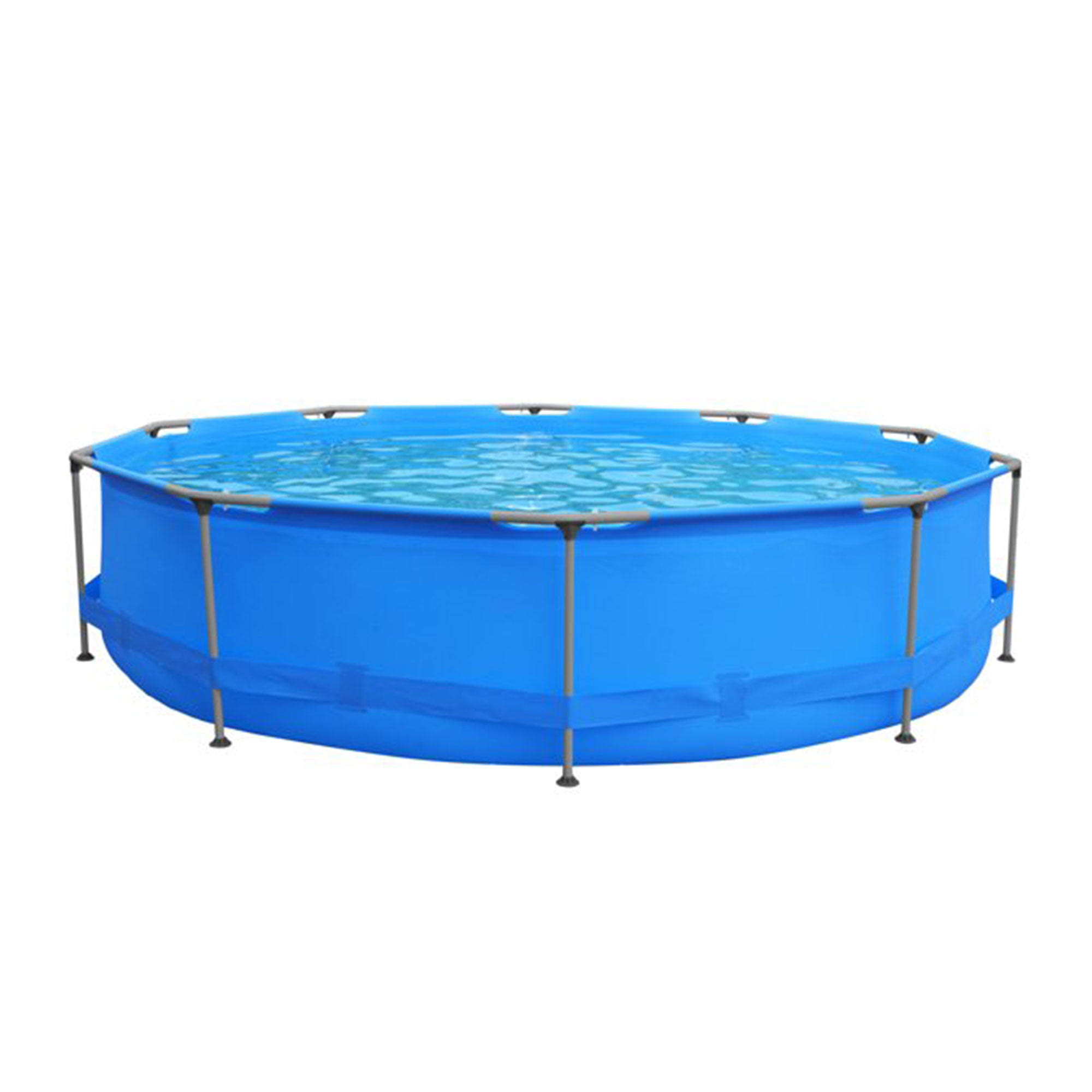 JLeisure Avenli 9ft x 30in 1,158gal Round Frame Easy Assembly Swimming Pool