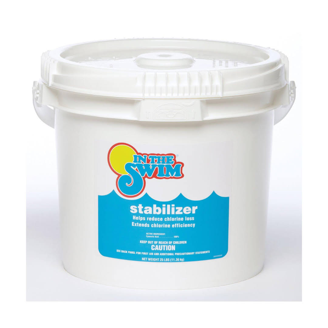 In The Swim Pool Chlorine Stabilizer and Conditioner   25 Pound Bucket U081025025AE