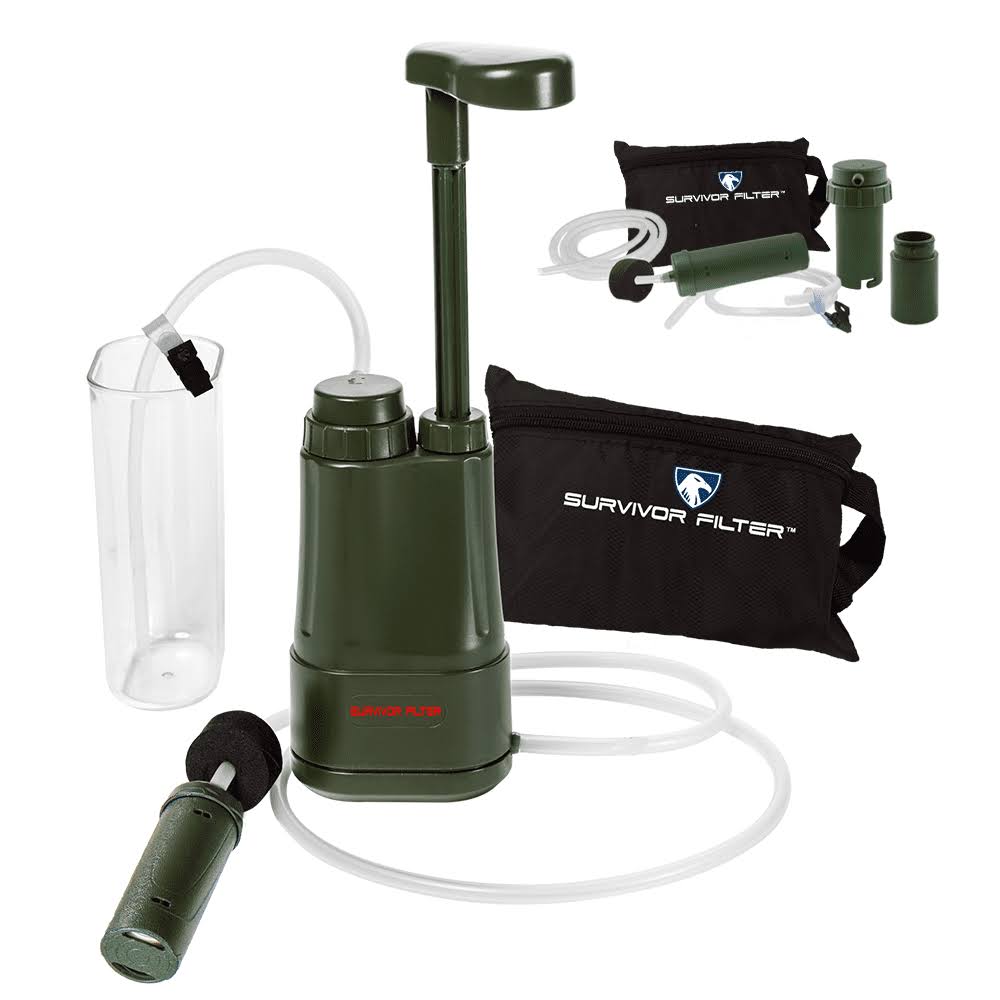 Survivor filter pro with hydration extender kit