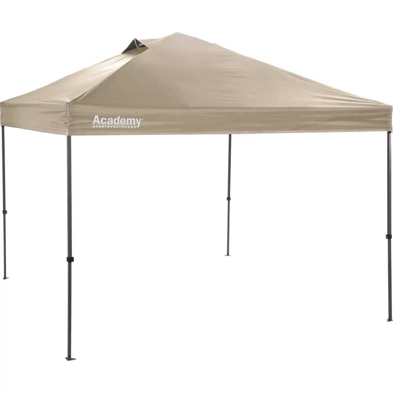 Academy Sports + Outdoors One Push 10 ft x 10 ft Straight Leg Canopy   Khaki