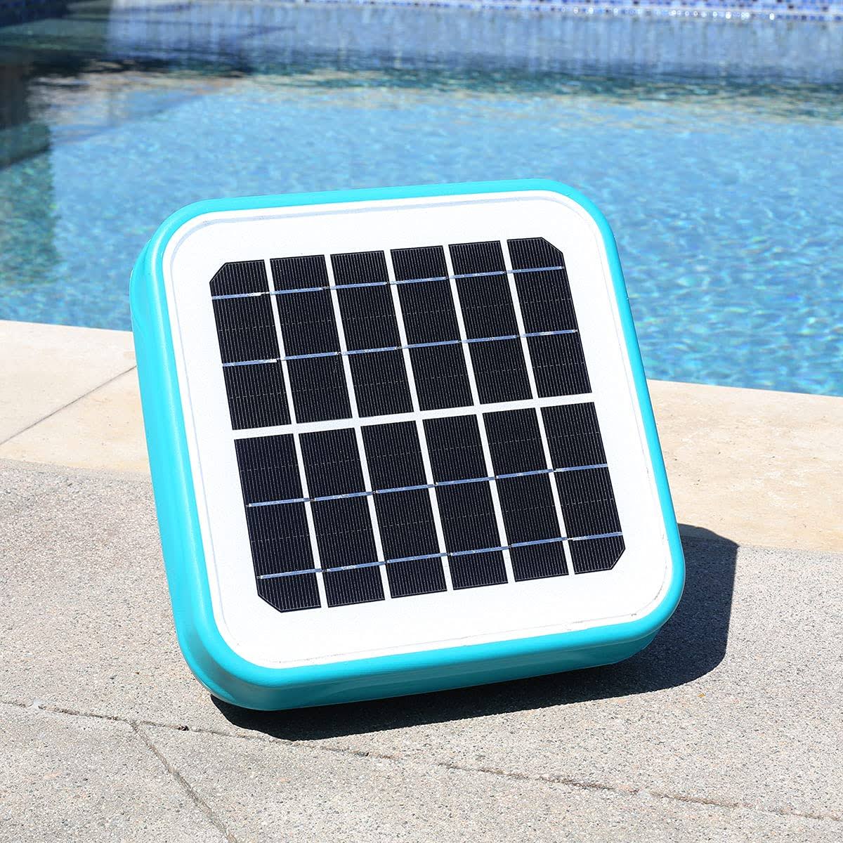 XtremepowerUS Solar Pool Ionizer Floating Water Cleaner and Purifier Keeps Water Clear, Chlorine Free and Eco-Friendly