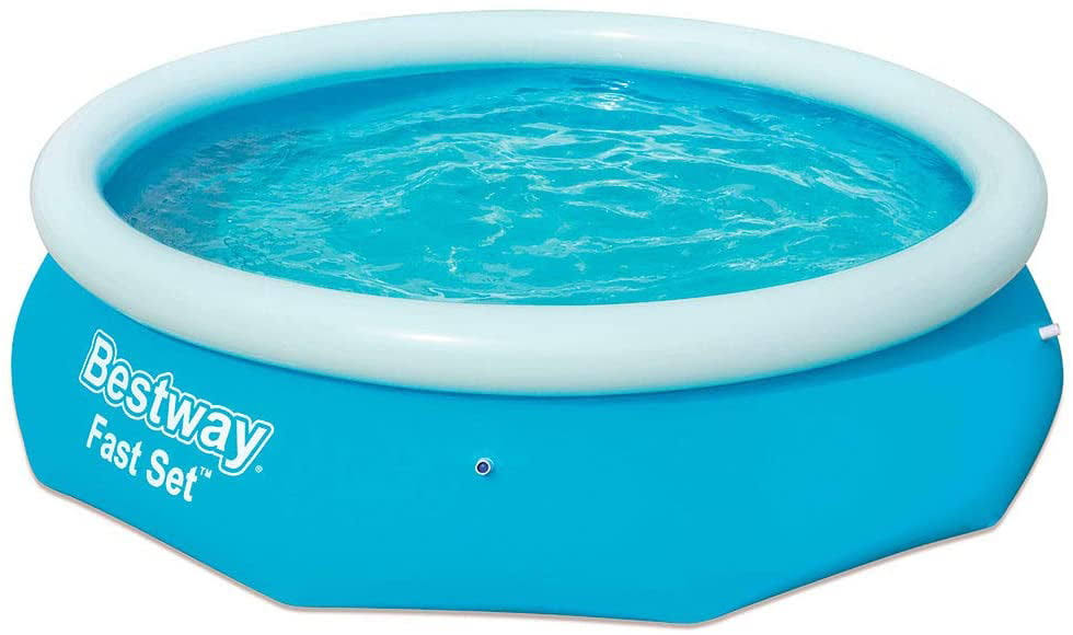 BESTWAY 12ft x 30 inch Fast Set Pool Large Family Inflatable Swimming Pool
