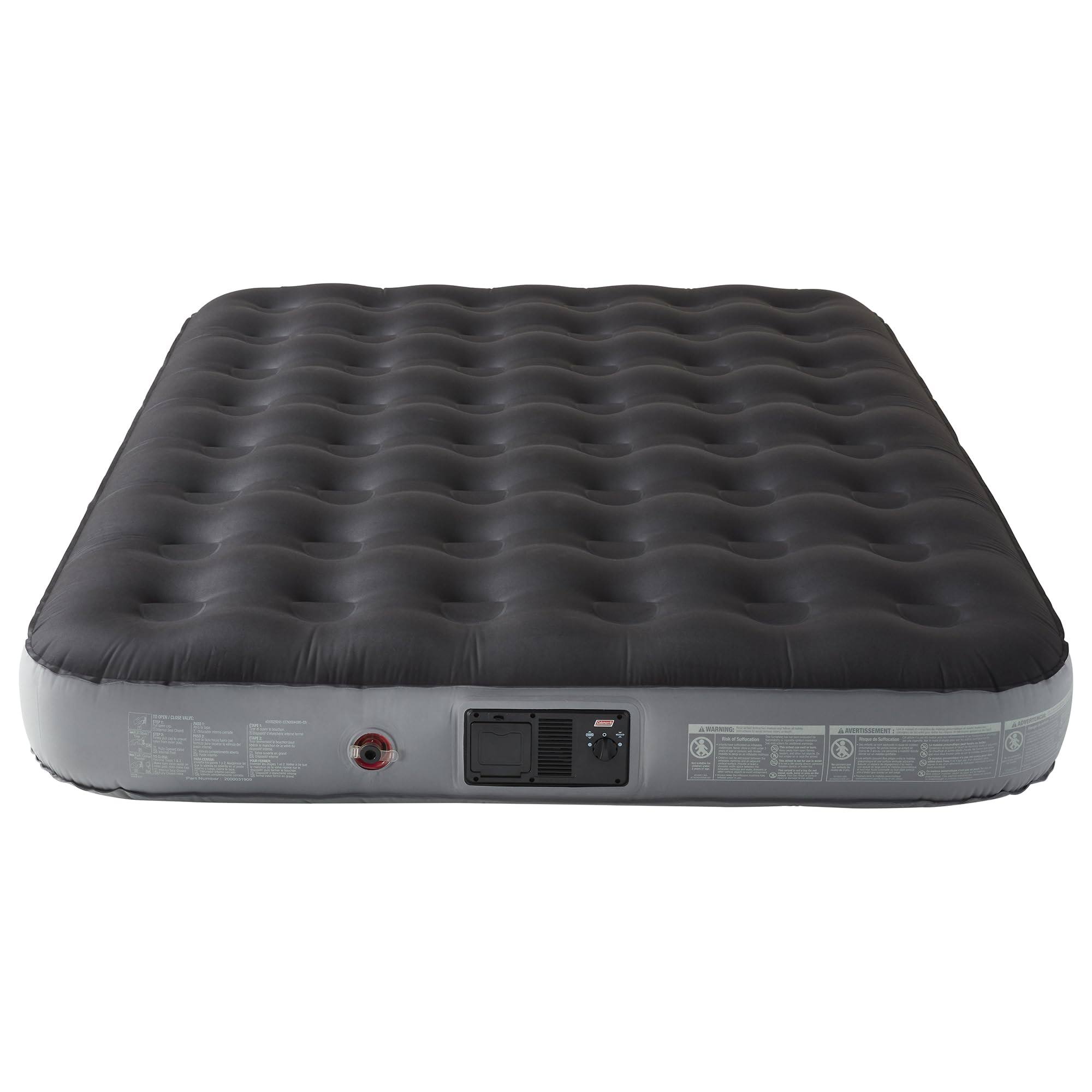River Gorge 9.5  Queen Airbed   Built-in 4D Battery Air Pump, Inflatable Mattress