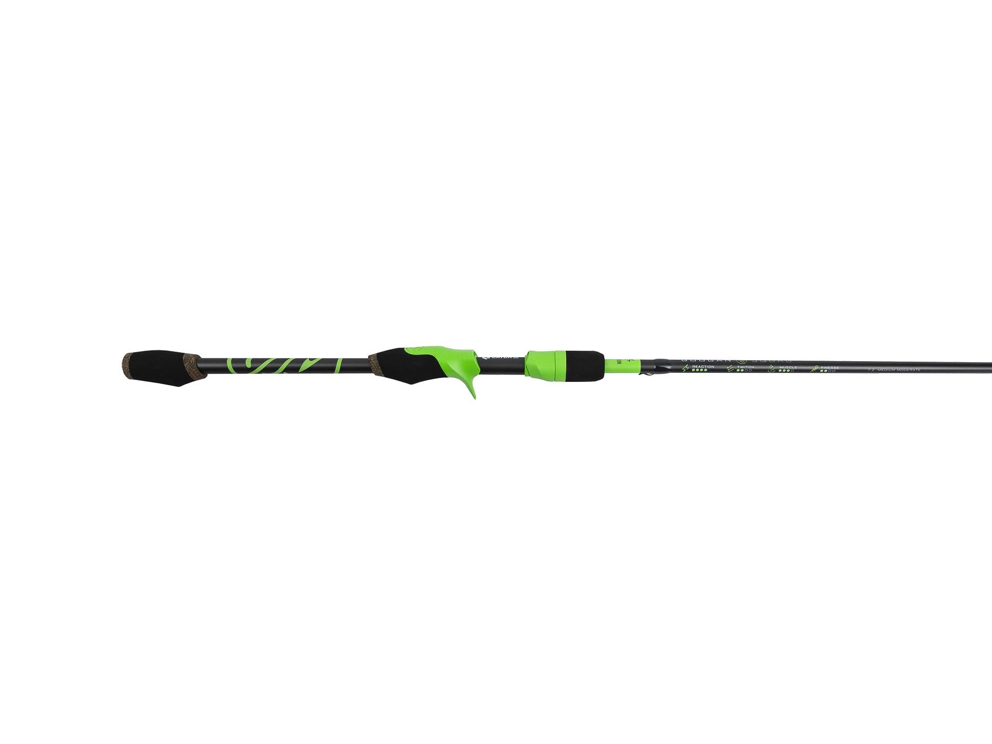 Googan Squad Green Series Reaction Casting Rod 7 2  Medium Moderate 1piece 1pack