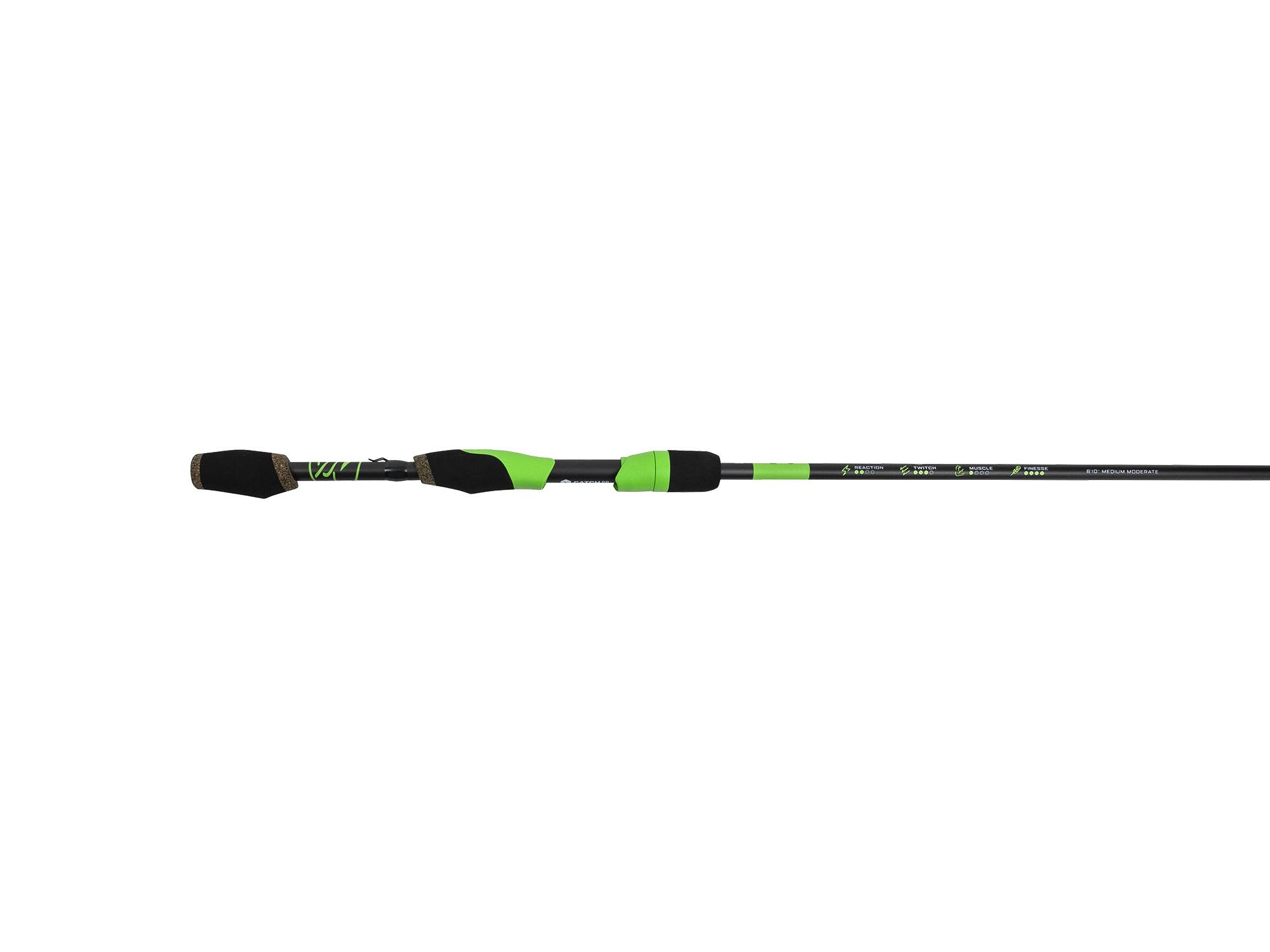 Googan Squad Green Series Finesse Light Spinning Rod 6 10  Medium Moderate 1piece 1pack
