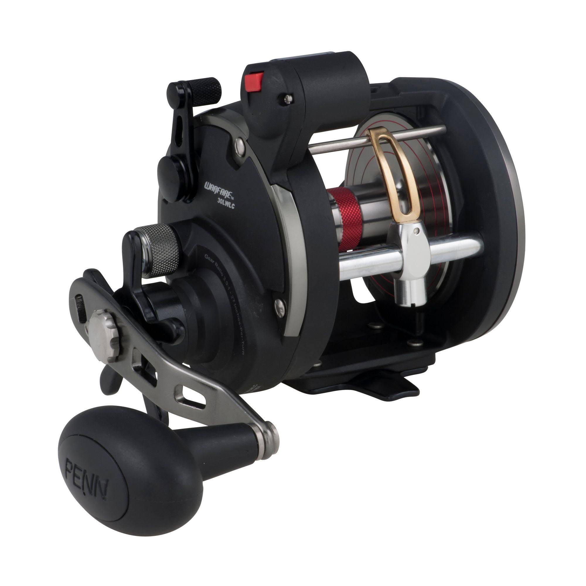 Warfare Level Wind Conventional Fishing Reel, Size 30