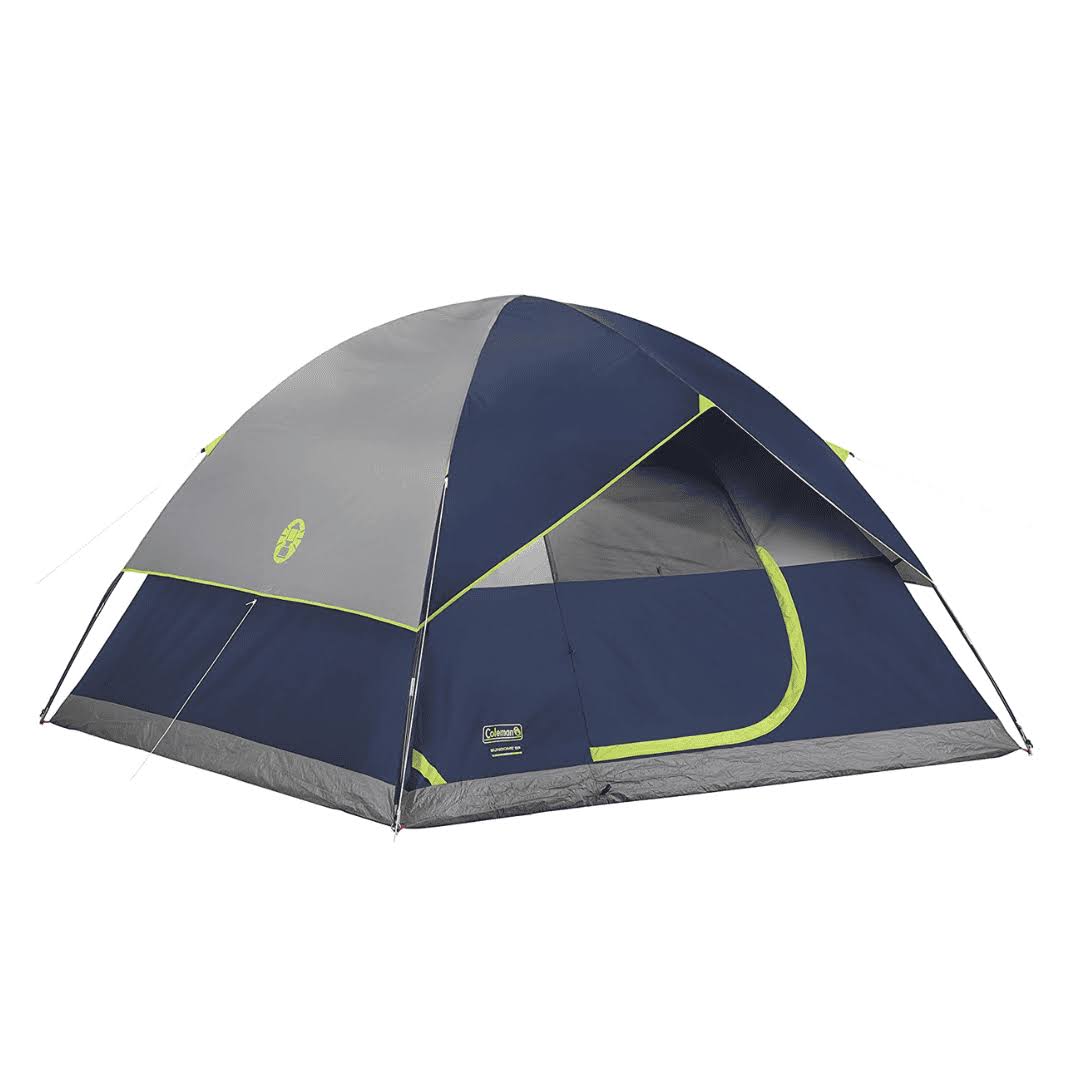 Sundome 4-Person Dome Camping Tent, Navy Blue