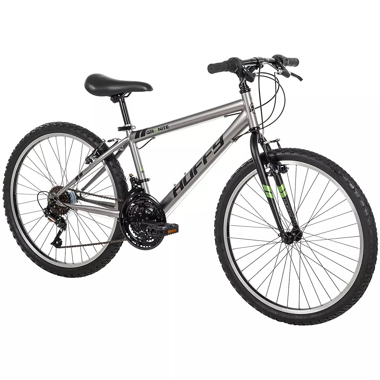 Huffy Kids  24 in Granite 15-Speed Mountain Bike