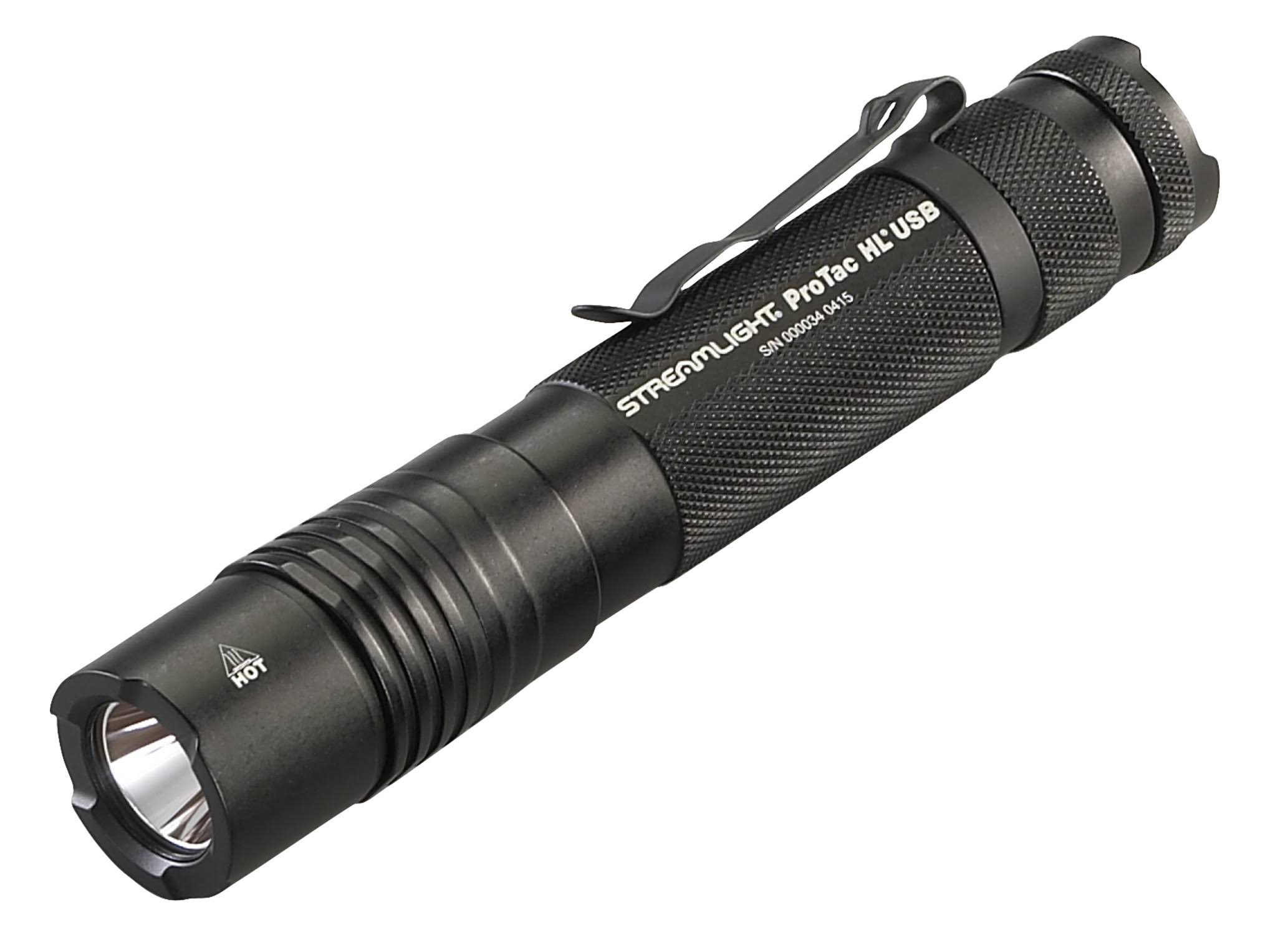 Streamlight ProTac HL Rechargeable USB Handheld Flashlight, 850 Lumens, w/ Nylon Holster   88052
