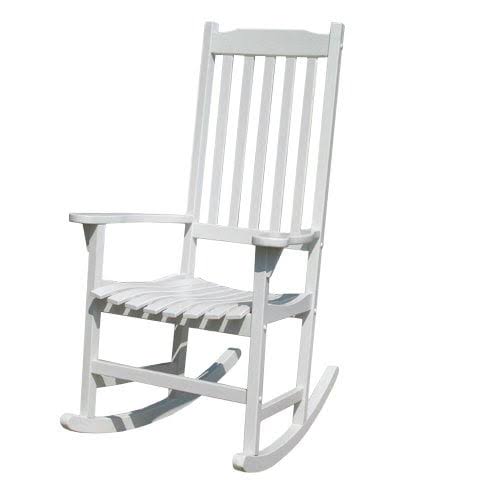 Merrick Pet Food MP28260 Traditional Rocking Chair   White