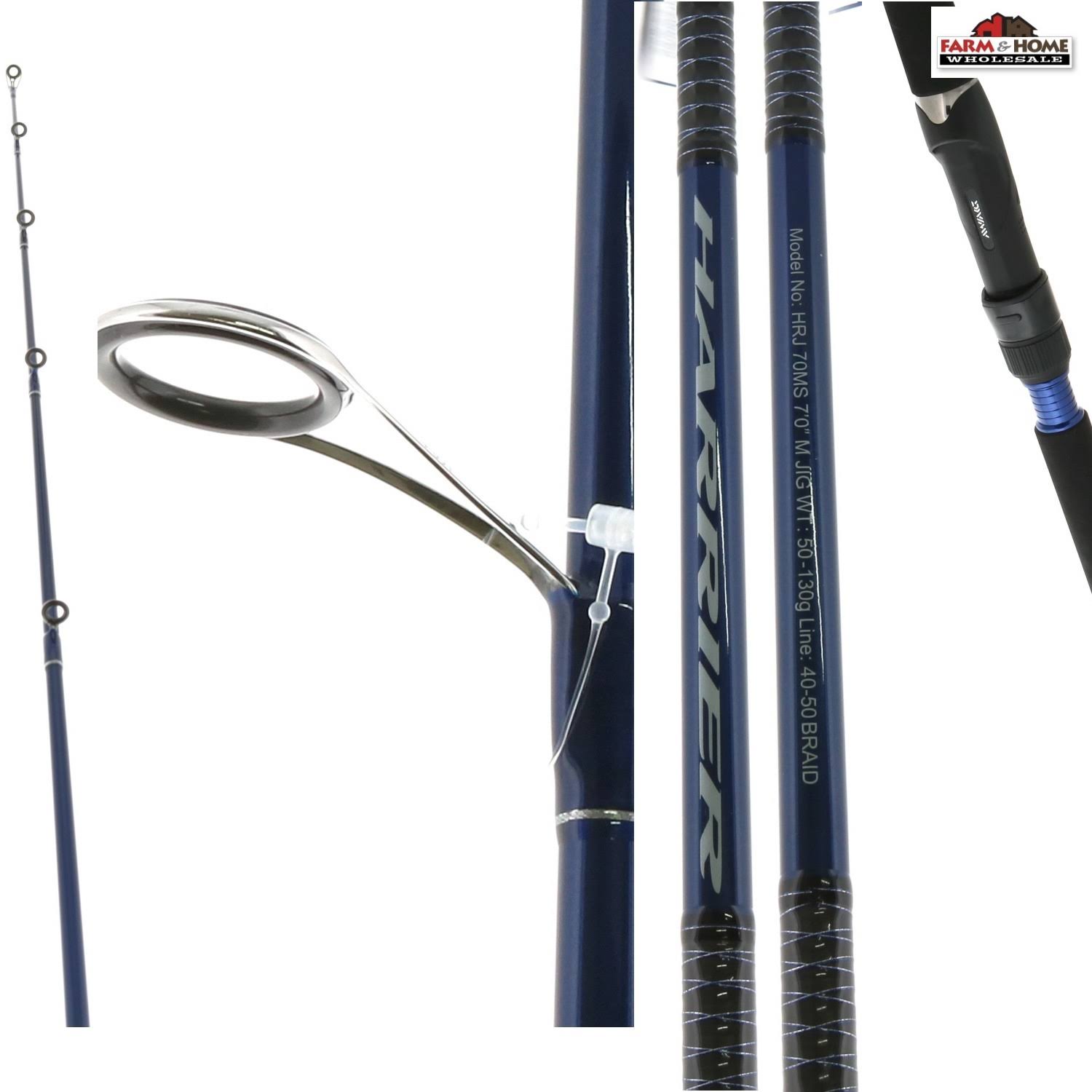 7  Daiwa Medium Jigging Spinning Fishing Rod ~ New