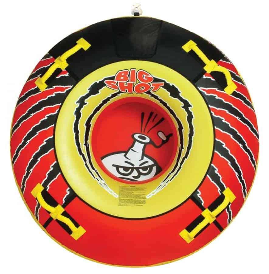 Big Shot Quadruple Rider Boat Lake Water Towable Open Top Tube | BS-1