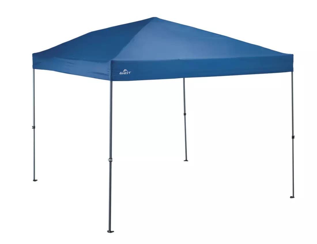 Quest Q100 10  x 10  Quick Lift Straight Leg Canopy   Royal