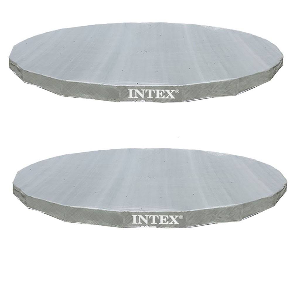 UV Resistant Deluxe Debris Cover 18  Ultra Frame Swimming Pools (2 Pack)