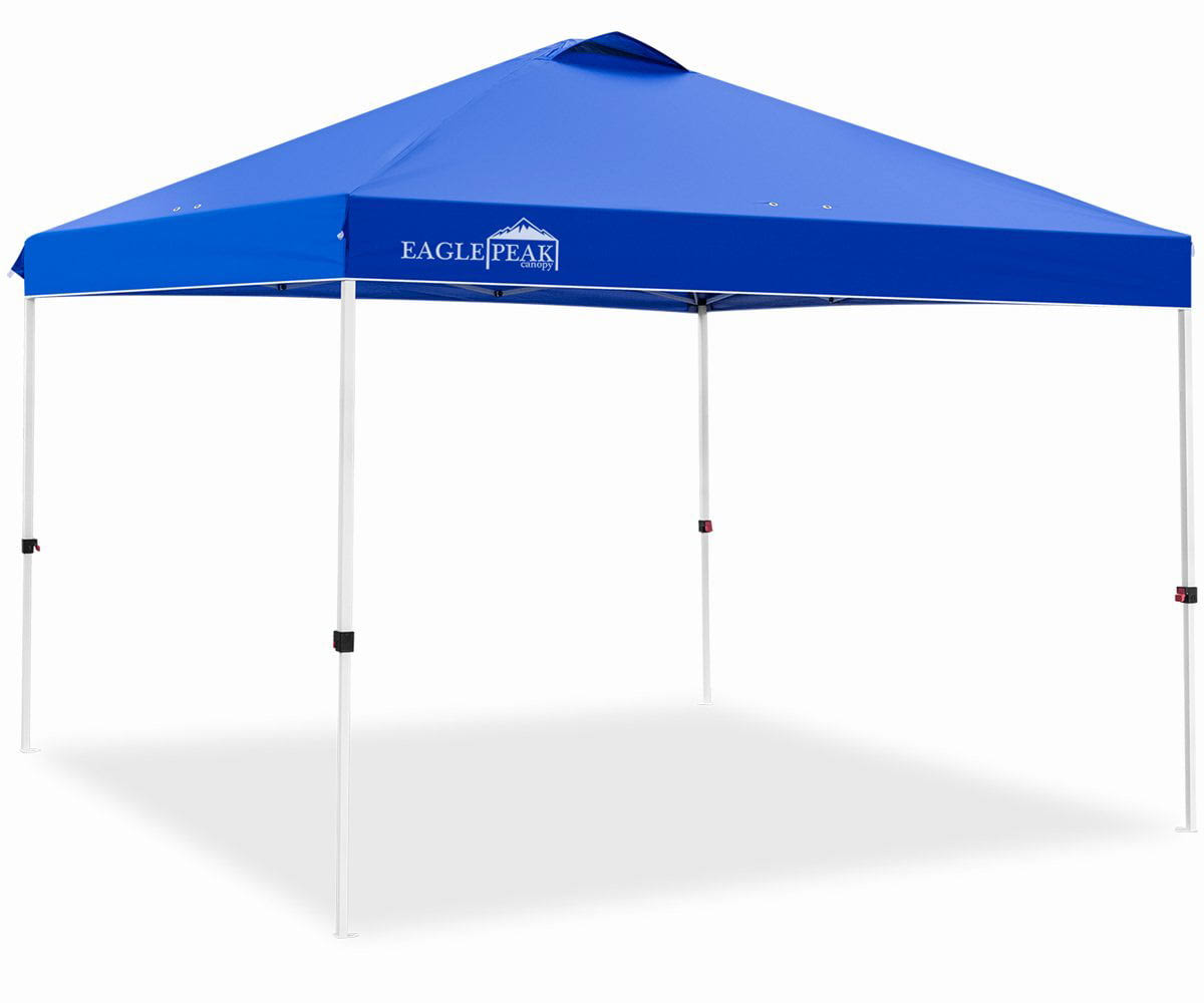Eagle Peak 10  x 10  Blue Pop-up Outdoor Canopie