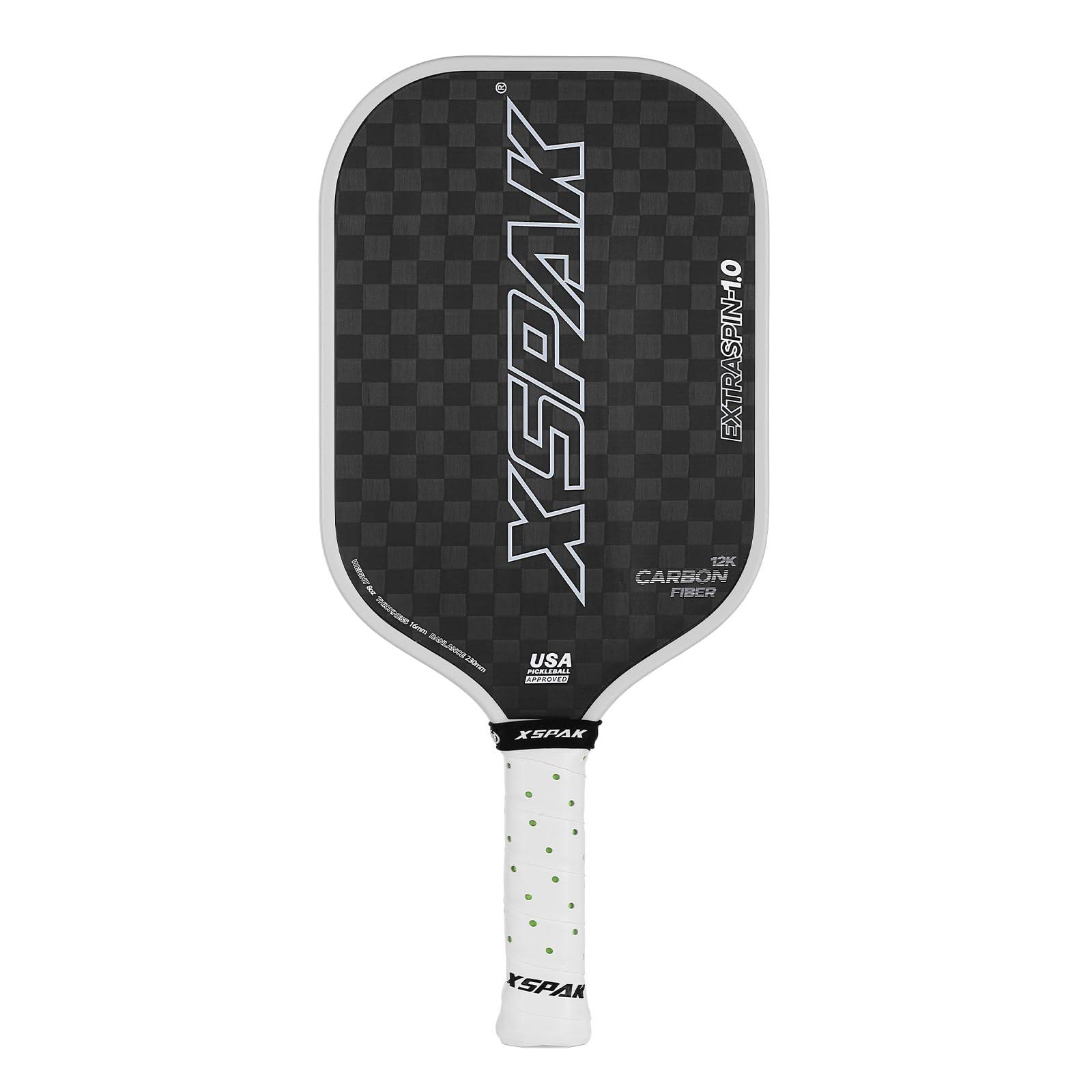 XS XSPAK 12K Carbon Fiber Pickleball Paddle   Tournament Edition