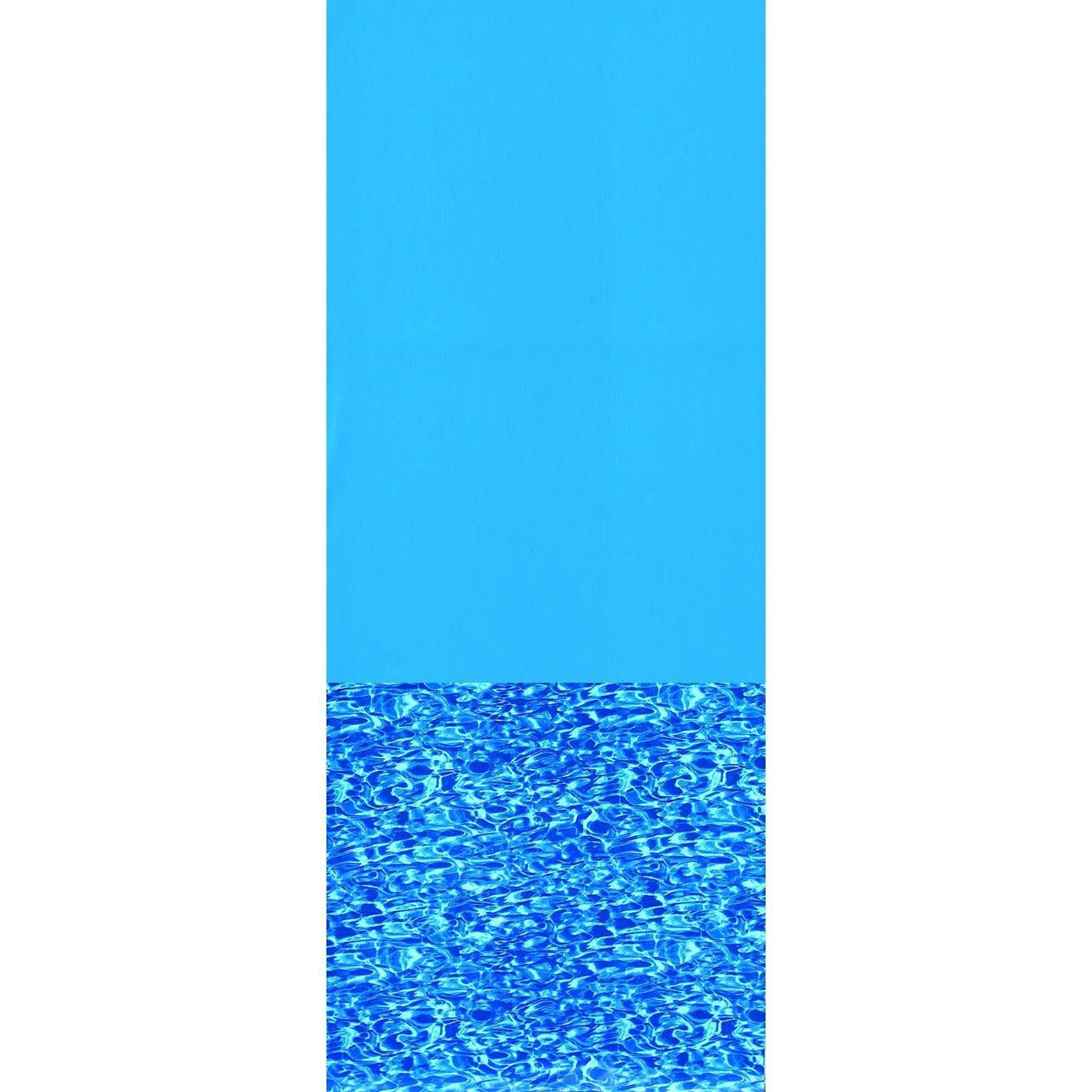 Swimline Overlap 12  Round Solid Blue 48/52 in. Depth Above Ground Pool Liner, 20 Mil LI124820