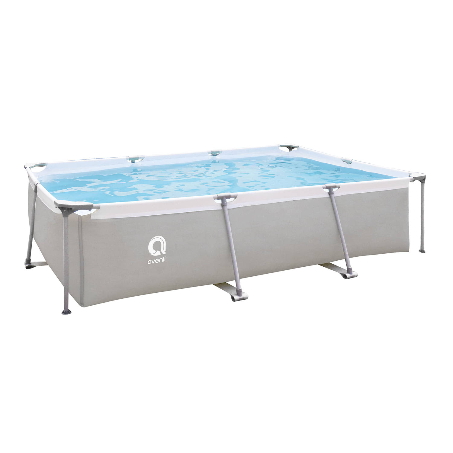 JLeisure 10 x 6.5  Rectangular Steel Frame   Orange Swimming Pool (2)