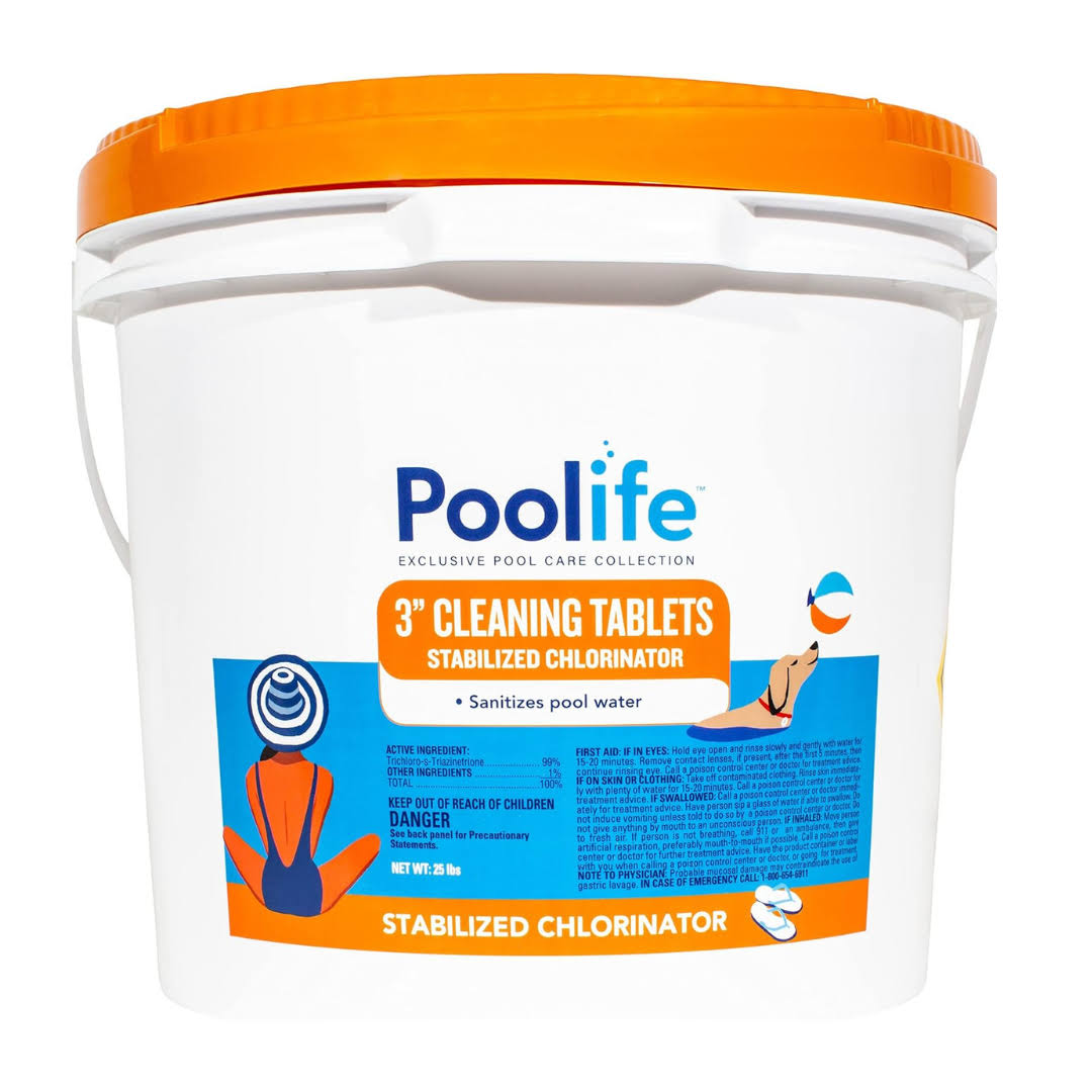 poolife 3 Inch Cleaning Tablets (25 lb)