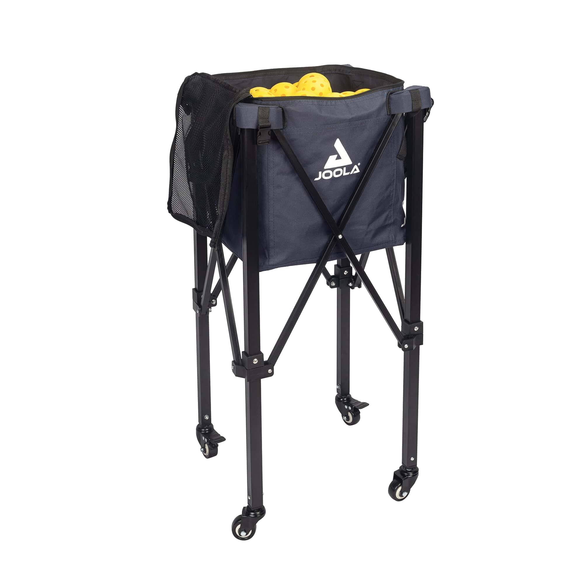 Portable Pickleball Ball Caddy, Black