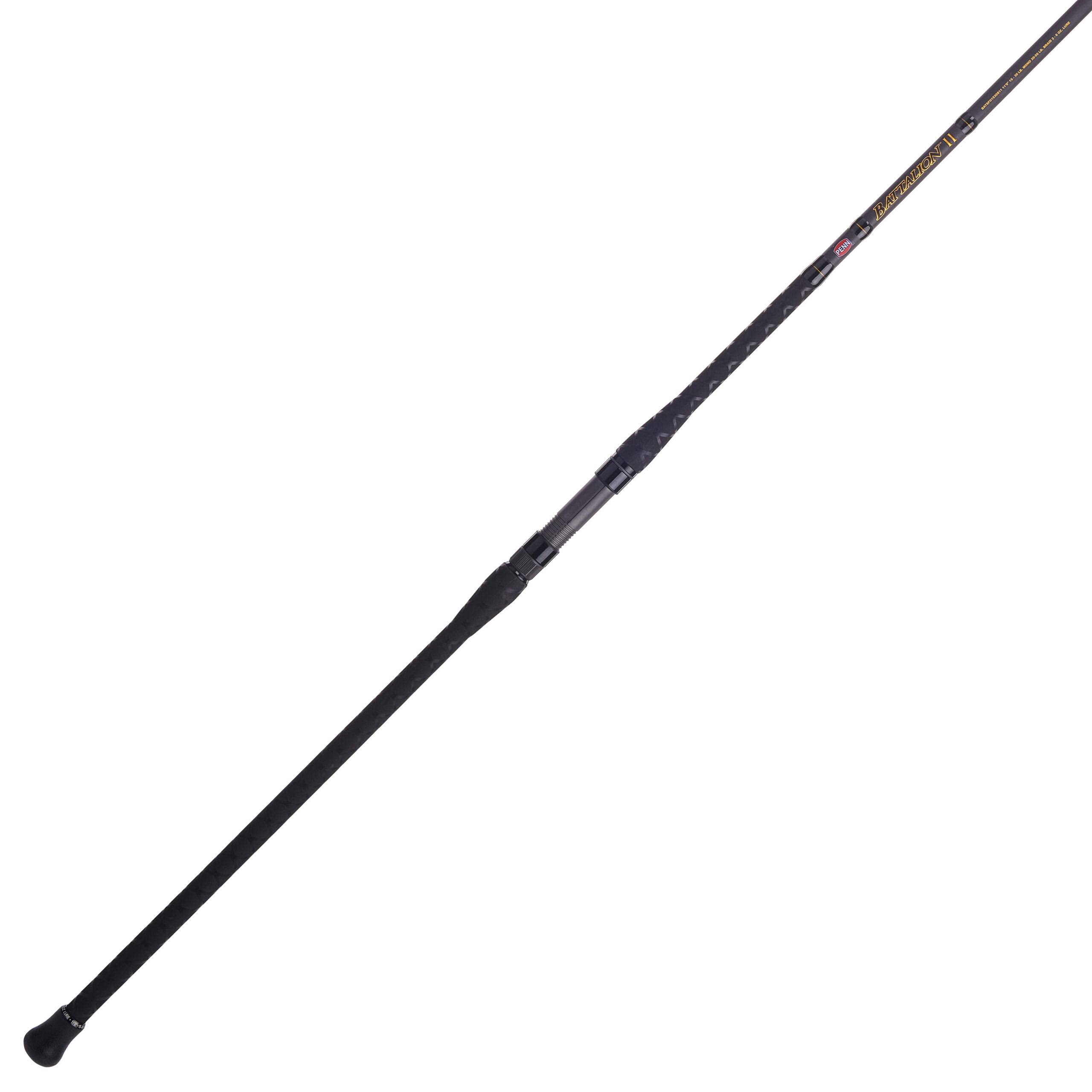 Battalion II 12’. Surf Spinning Rod; 2 Piece Fishing Rod