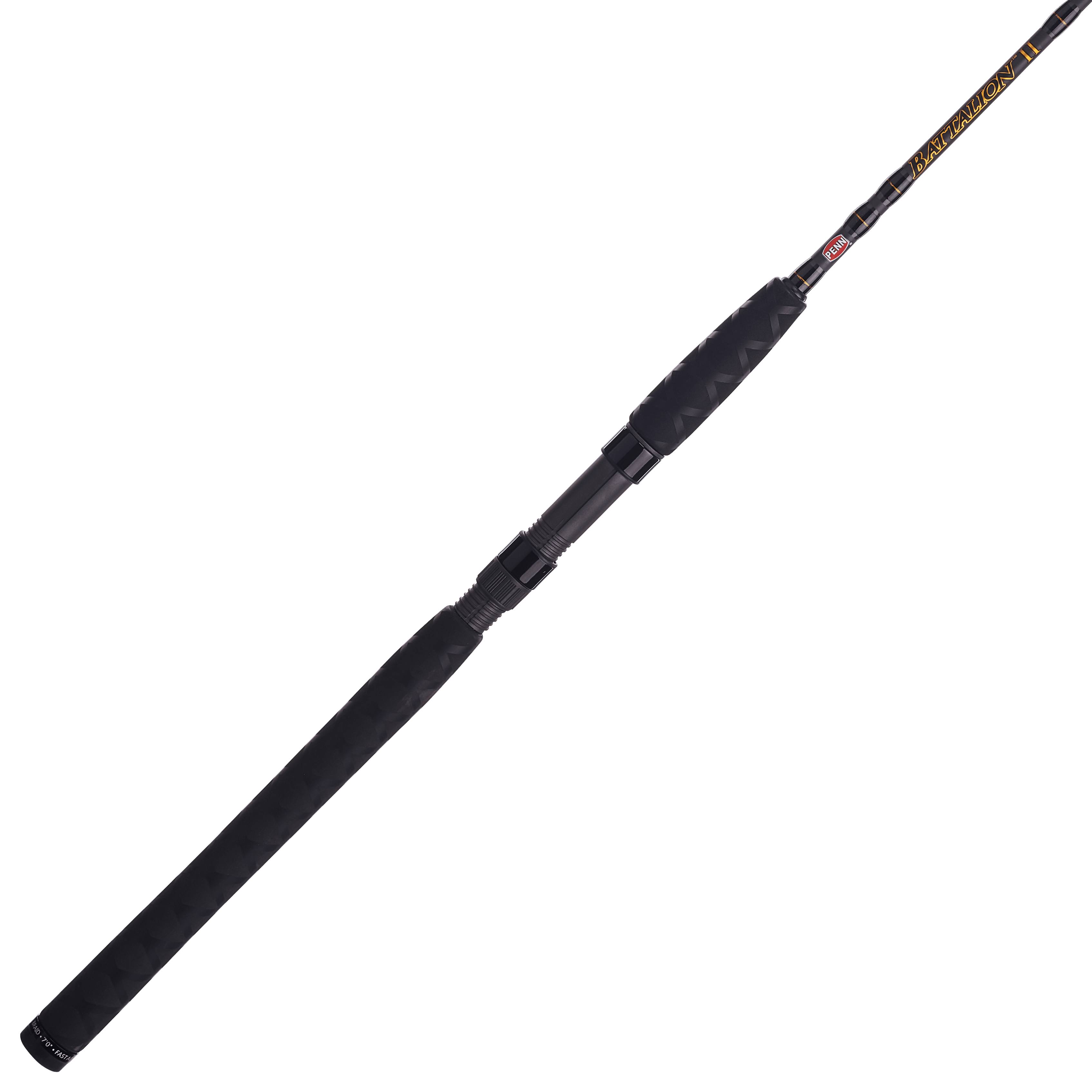 Battalion II 7’6”. Inshore/Nearshore Spinning Fishing Rod; 1 Pc