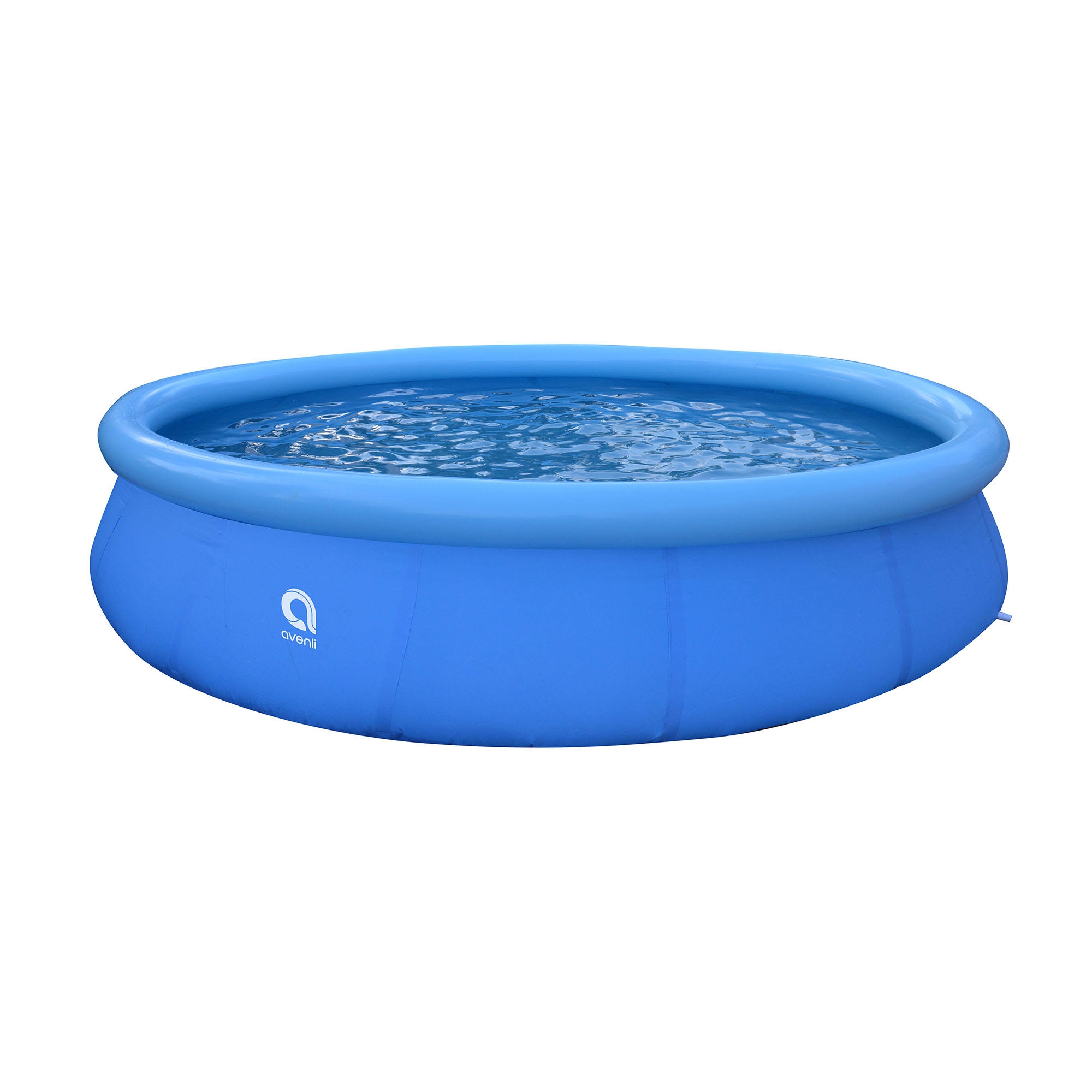 JLeisure Avenli 17811US 15  x 36  Prompt Set 2-3 Person Inflatable Outdoor Kids Swimming Pool, Blue