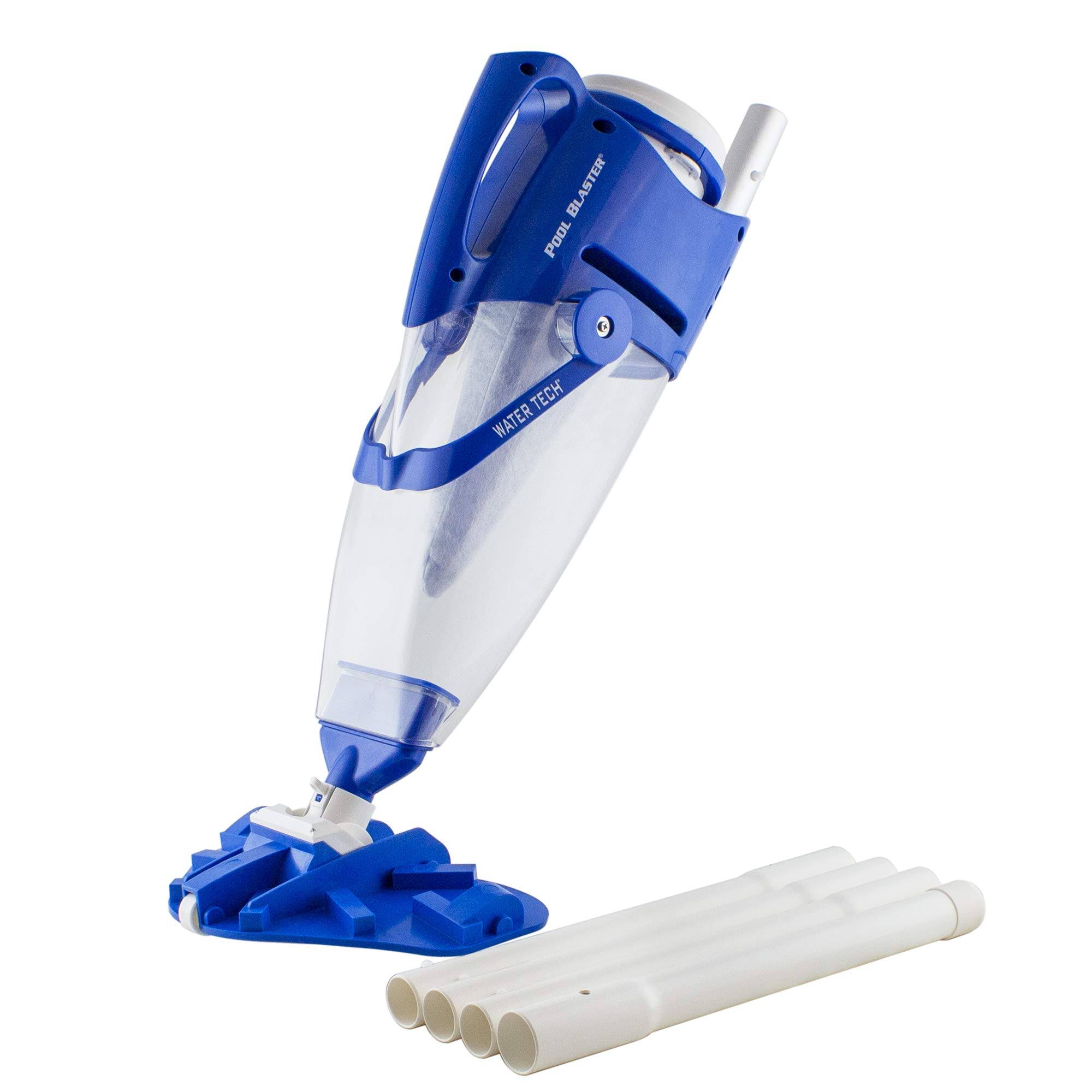 POOL BLASTER 22051EL Centennial Cordless Pool Vacuum w/Pole Set   XL Debris Capacity   Advanced Filtration