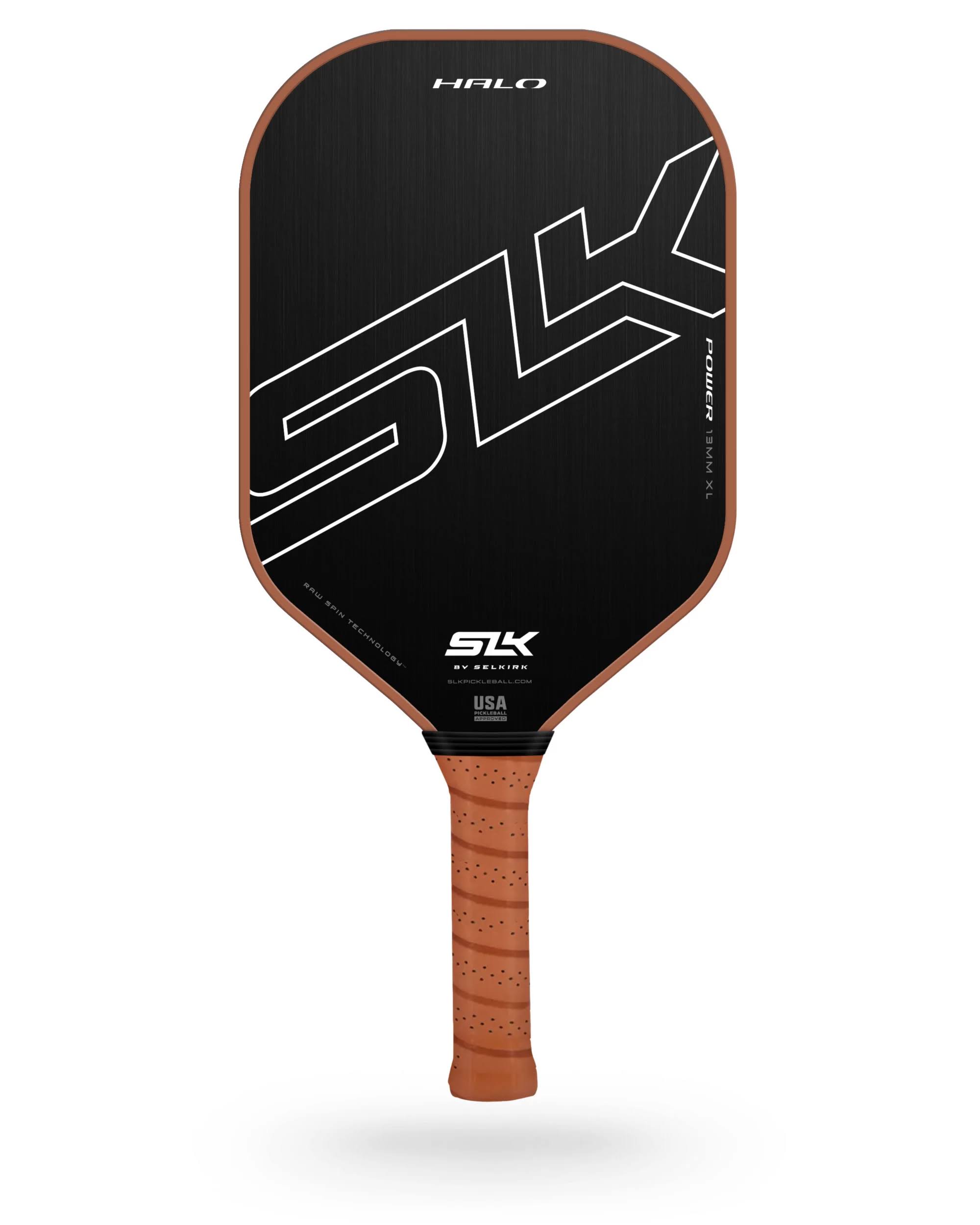 Halo Power XL Pickleball Paddle, Raw Carbon