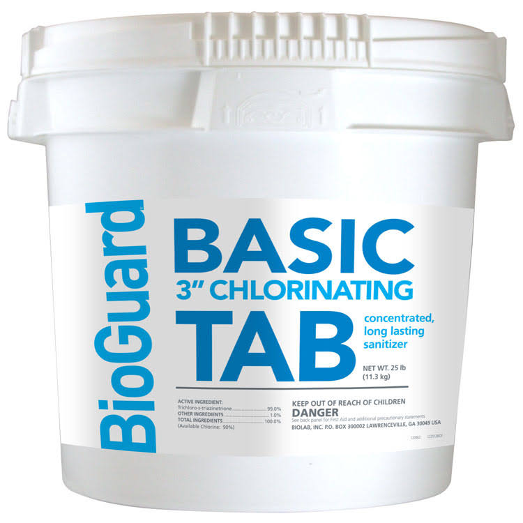 BioGuard Basic 3  Chlorinating Tablets   25 lb