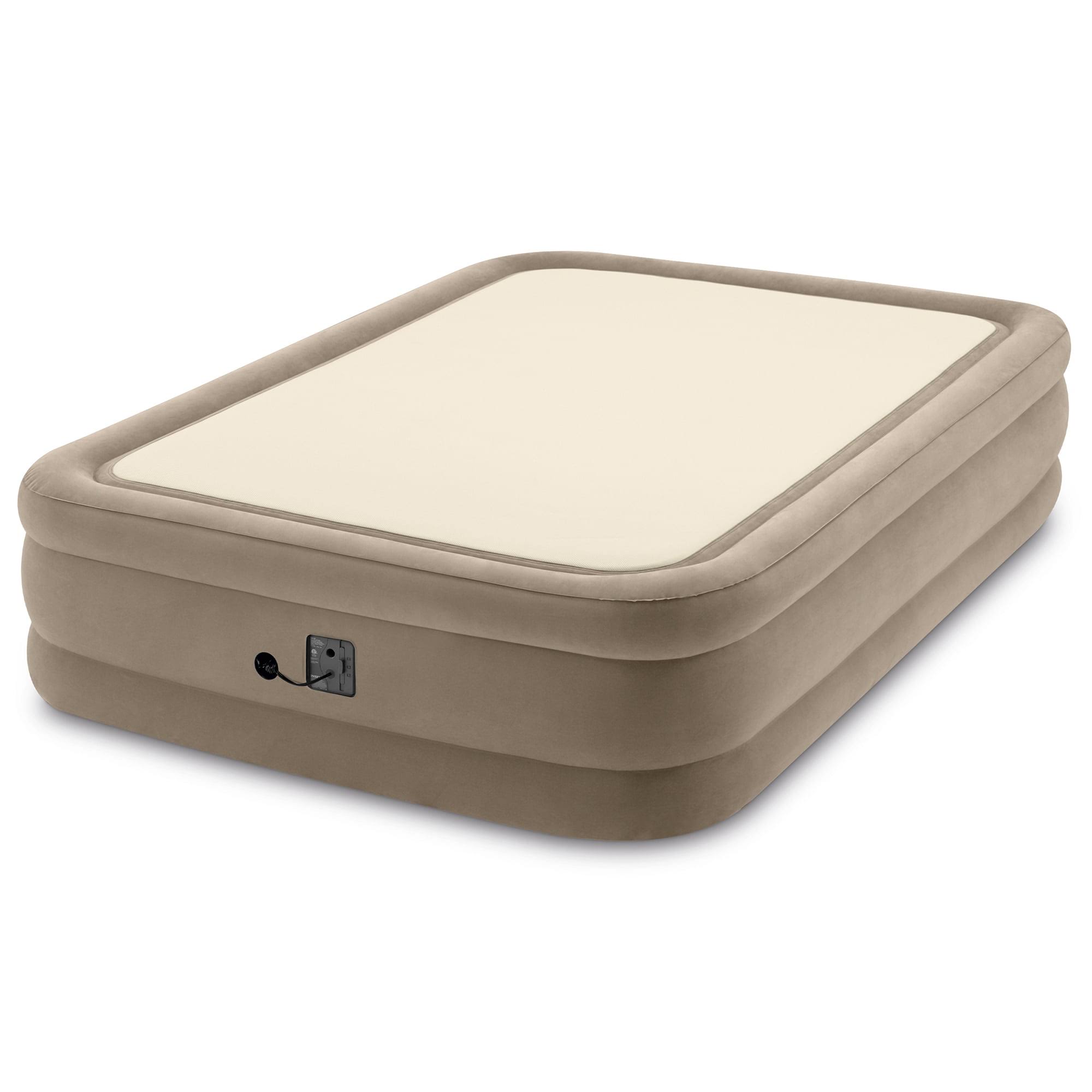 64477ED Queen Size Thermalux Airbed with Fiber-Tech Technology, Gold