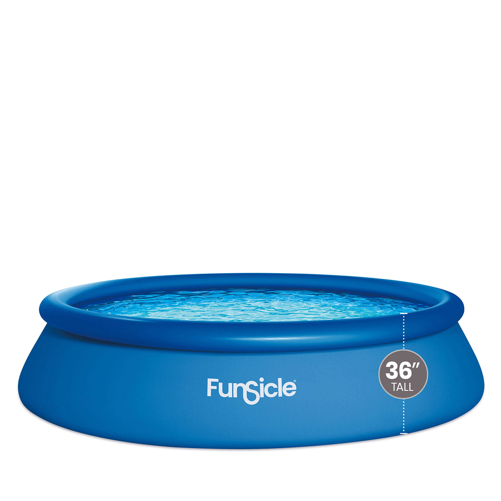 Funsicle 15ft x 36in Round QuickSet Above Ground Pool with Cartridge Filter Pump, Age 6   up
