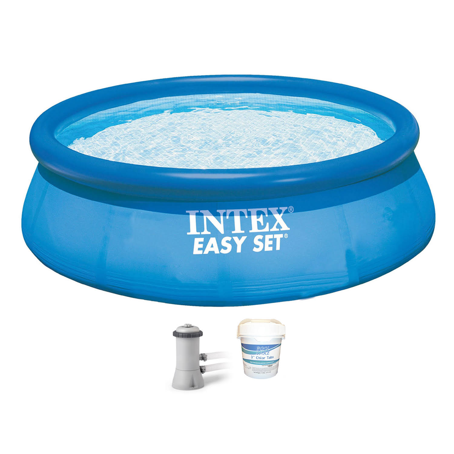 28131EH 12  x 30  Swimming Pool with Filter Pump   3in Chlorine Tabs