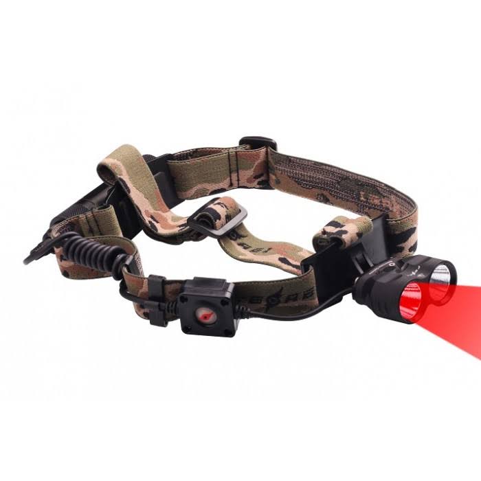 Night Eyes HL50-Q Red/White LED Night Predator Hunting Headlamp Kit