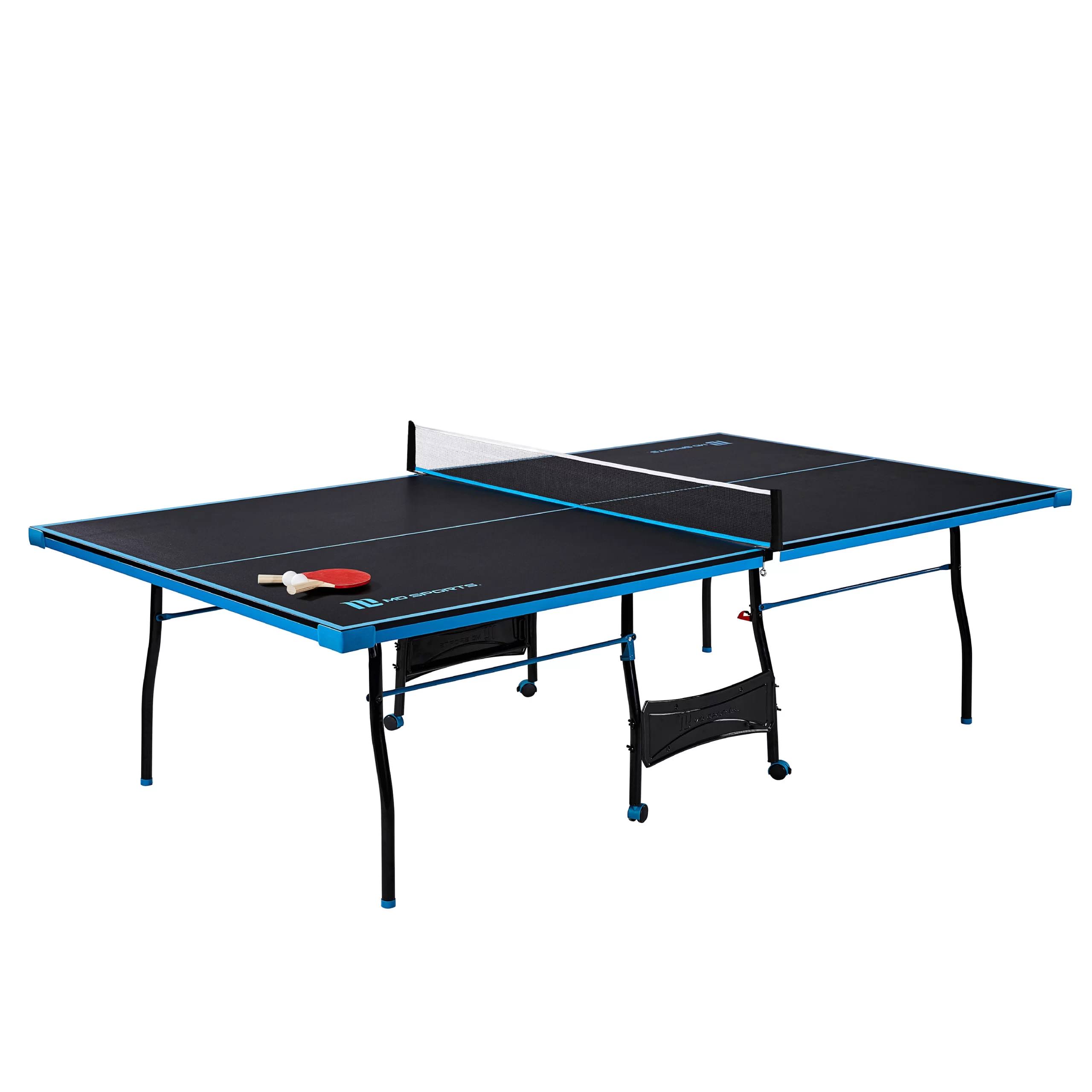 MD Sports Official Size Table Tennis Table   Black/Blue