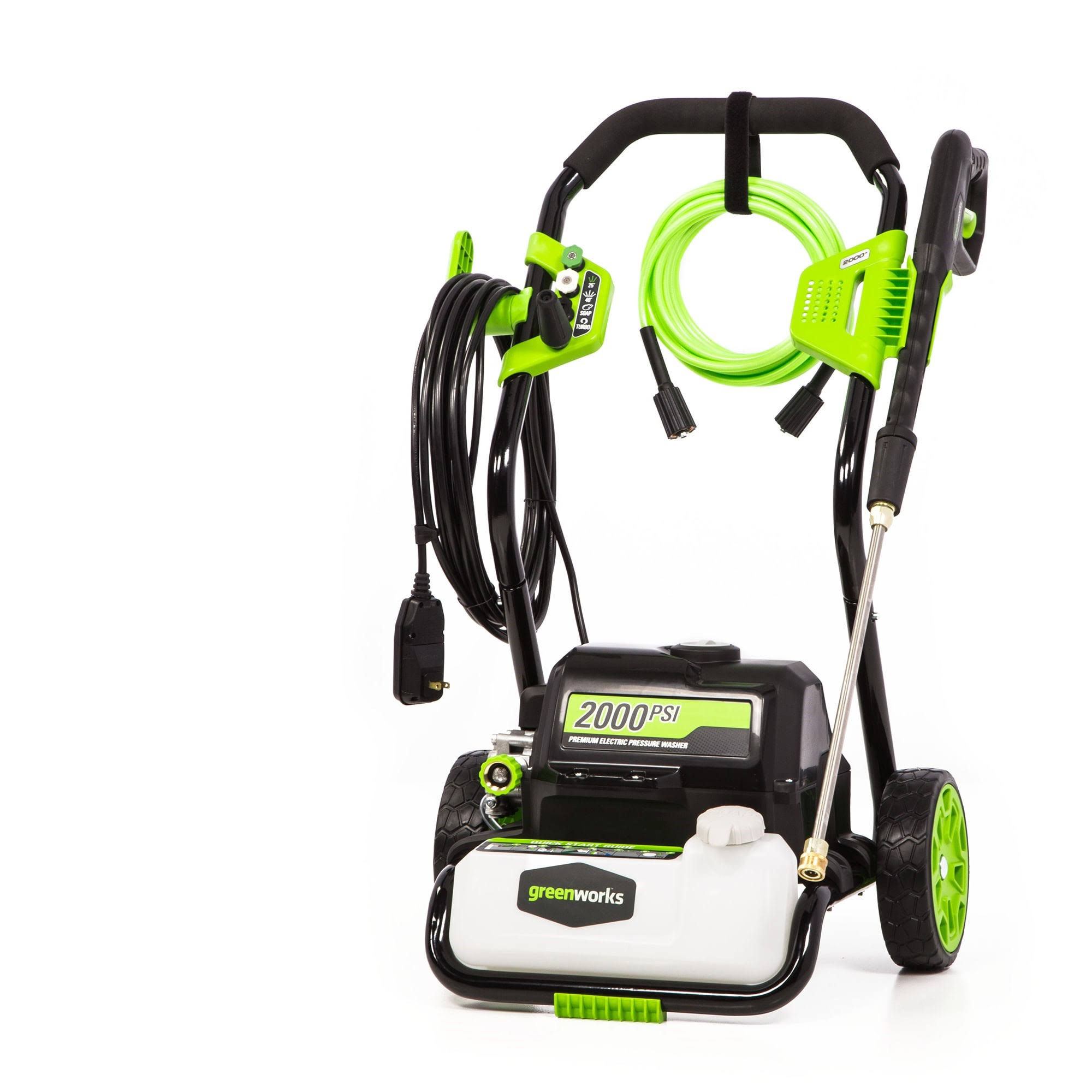 GPW2000-1 2000 PSI 1.2-Gallon-GPM Cold Water Electric Pressure Washer
