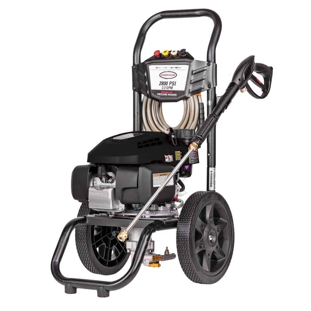 MS60773-S MegaShot 2800 PSI 2.3 GPM Gas Cold Water Pressure Washer with HONDA GCV160 Engine