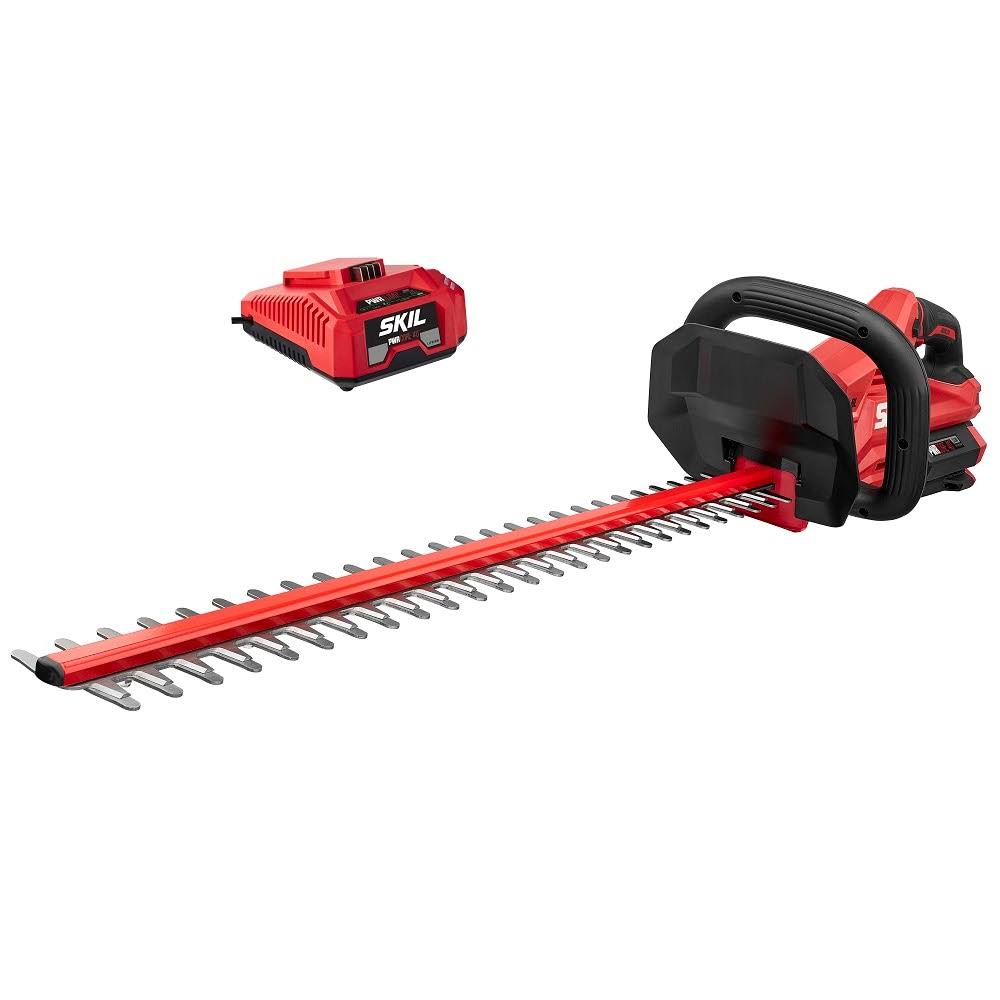 HT4221-10  40 40-Volt 24-in Dual Cordless Electric Hedge Trimmer 2.5 Ah (Battery   Charger Included)