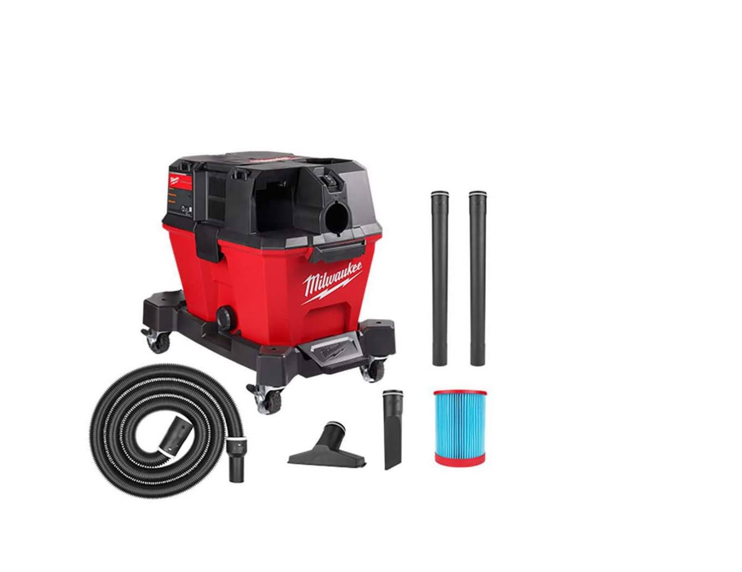 0910-20 M18 FUEL 6 Gal. Cordless Wet/Dry Shop Vacuum with Filter, Hose, and Accessories