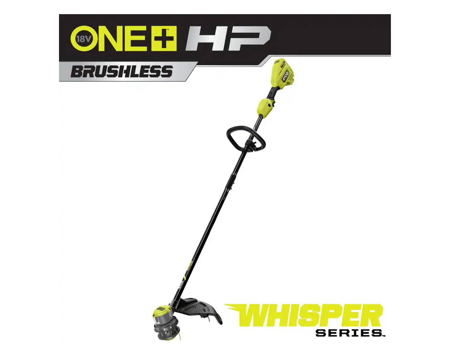 P20019BTLVNM  HP 18V Brushless Whisper Series 15 in. Cordless Battery String Trimmer (Tool Only)