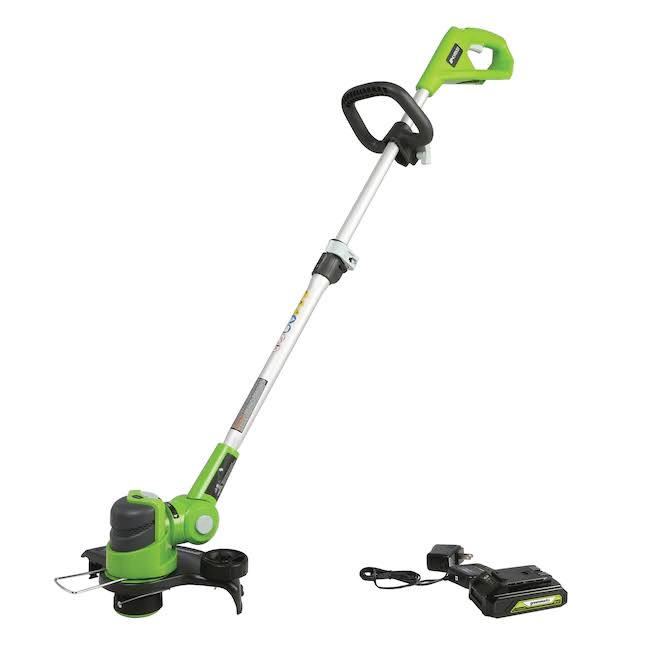 ST24B215 24-volt 12-in Straight Cordless String Trimmer Edger Capable (Battery Included)