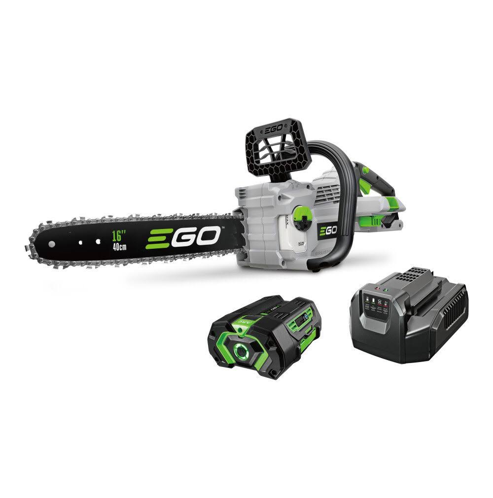 CS1613  56-volt 16-in Brushless Cordless Electric Chainsaw 4 Ah (Battery   Charger Included)