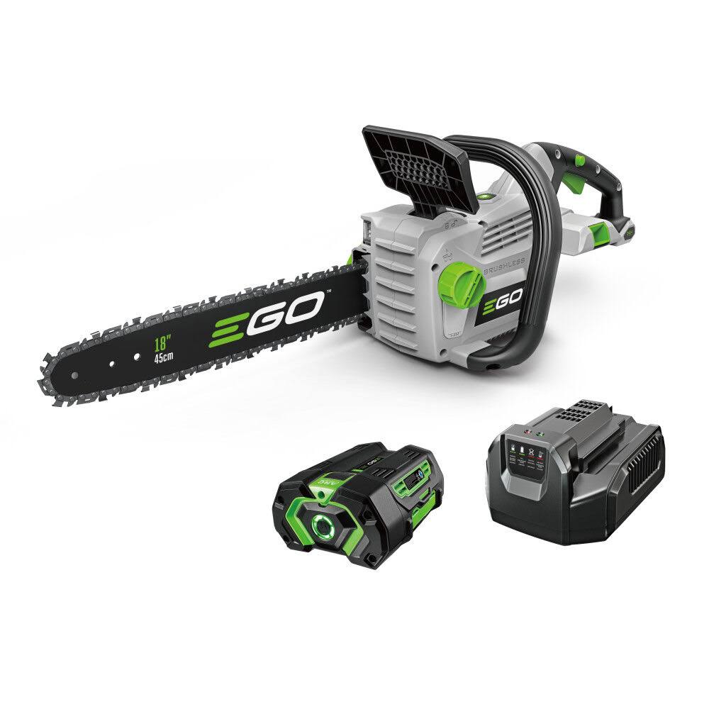 CS1803  56-volt 18-in Brushless Cordless Electric Chainsaw 4 Ah (Battery   Charger Included)